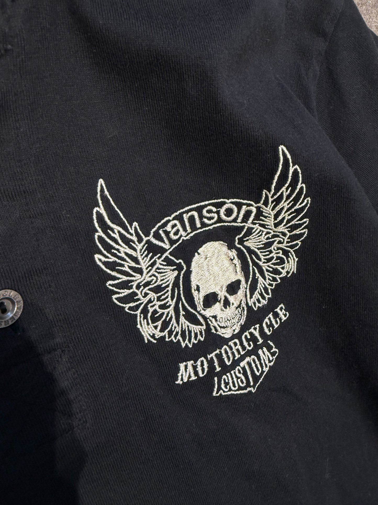 000’s Vanson Embroidered Polo (S)