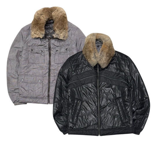 000’s Bigi Fur Collar Puffer (S)