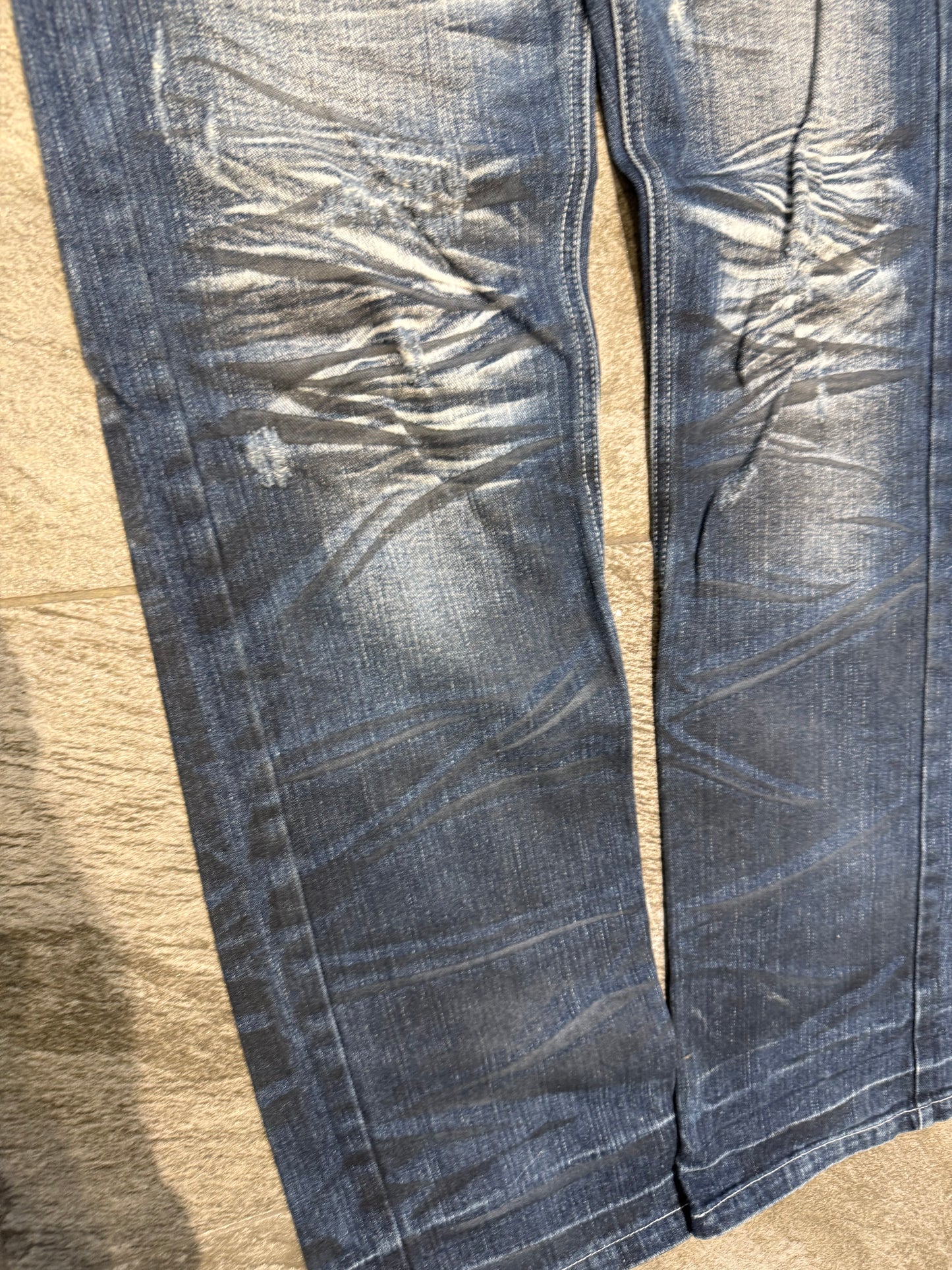 000’s Zero Sail Whiskered Jeans (32”)