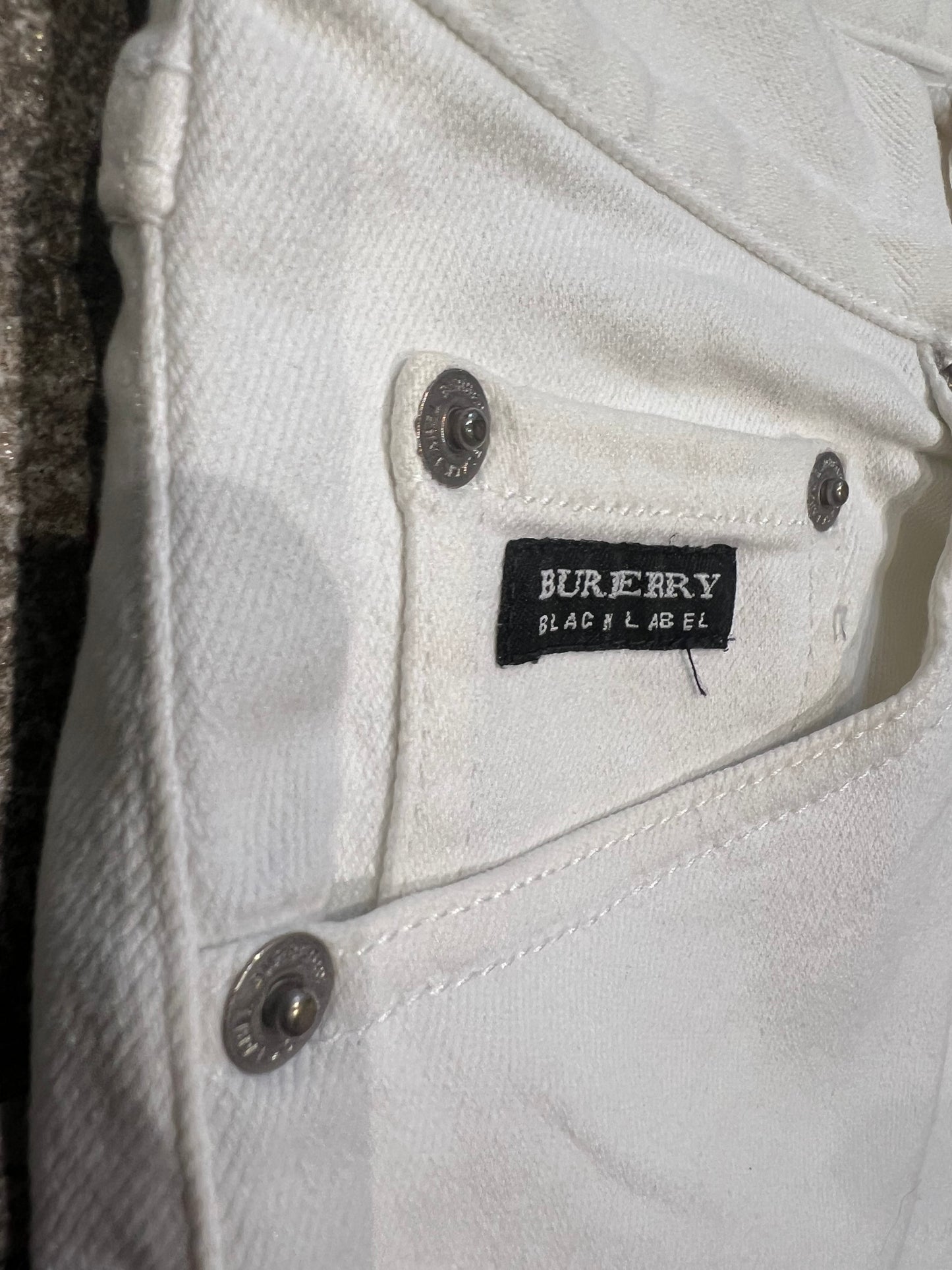 000s Burberry Flap Pocket Jeans