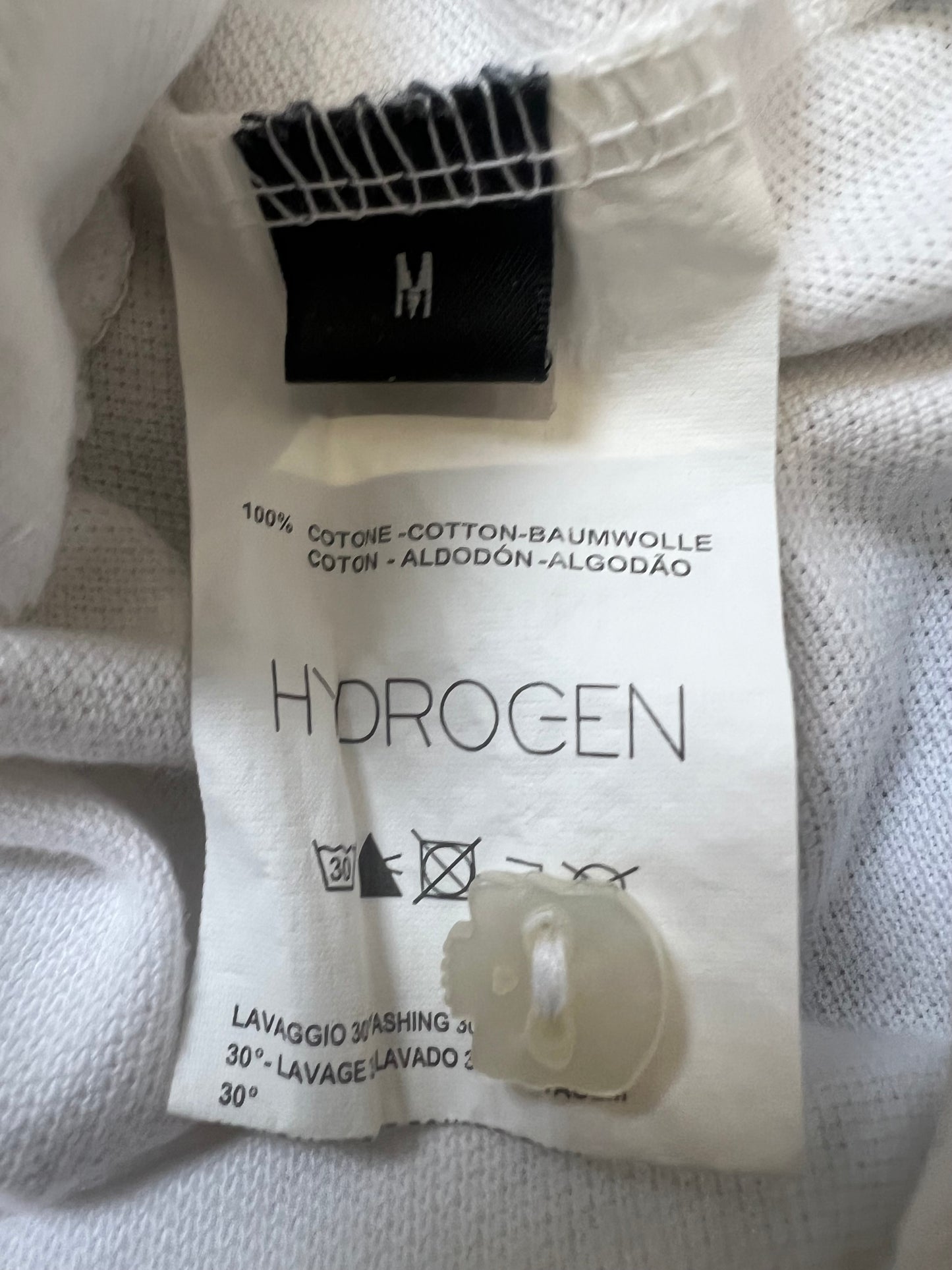 000’s Hydrogen USA Flag Skull Polo