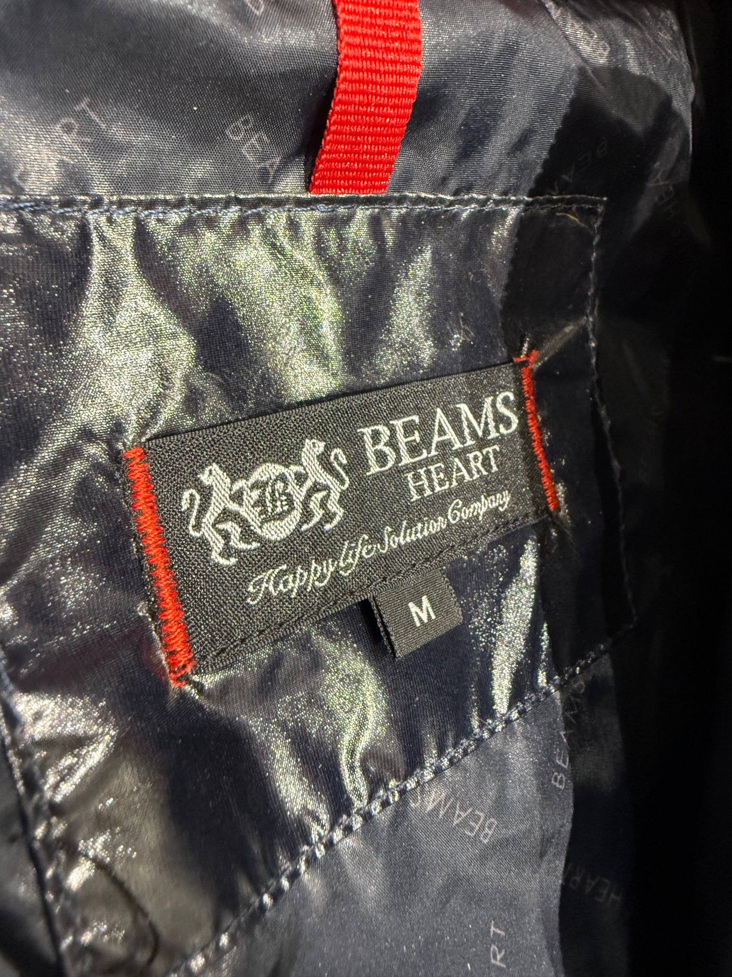 000’s Beams Glossy Fur Puffer (S)