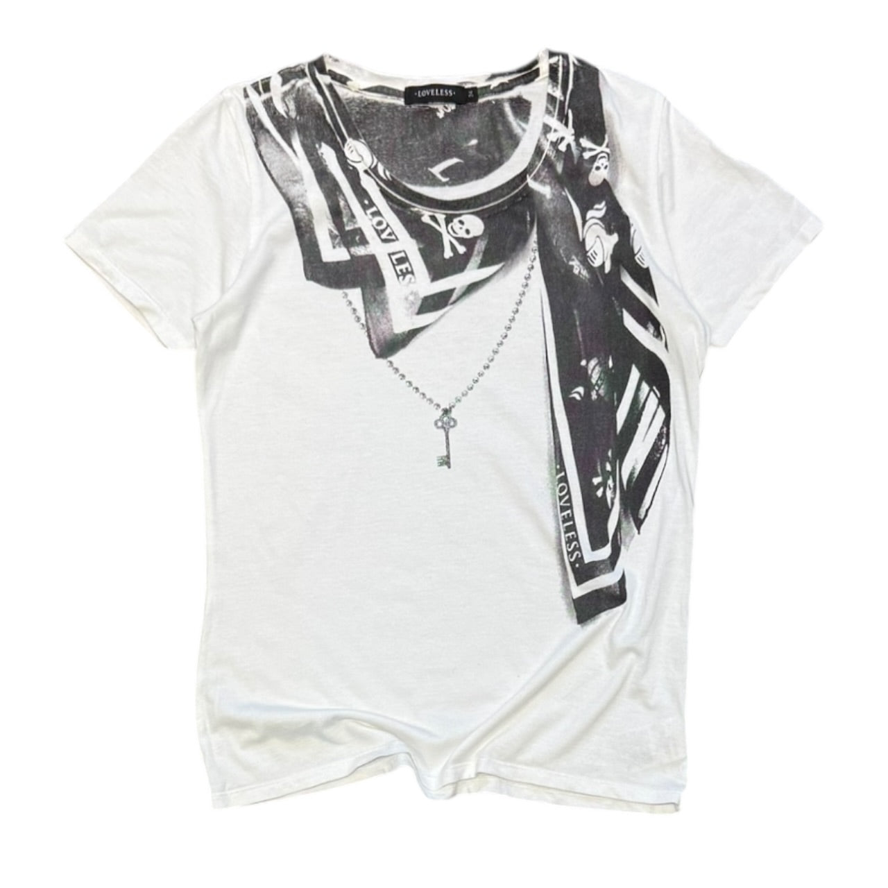 000’s Loveless Skull Bandana Tee (XXS)