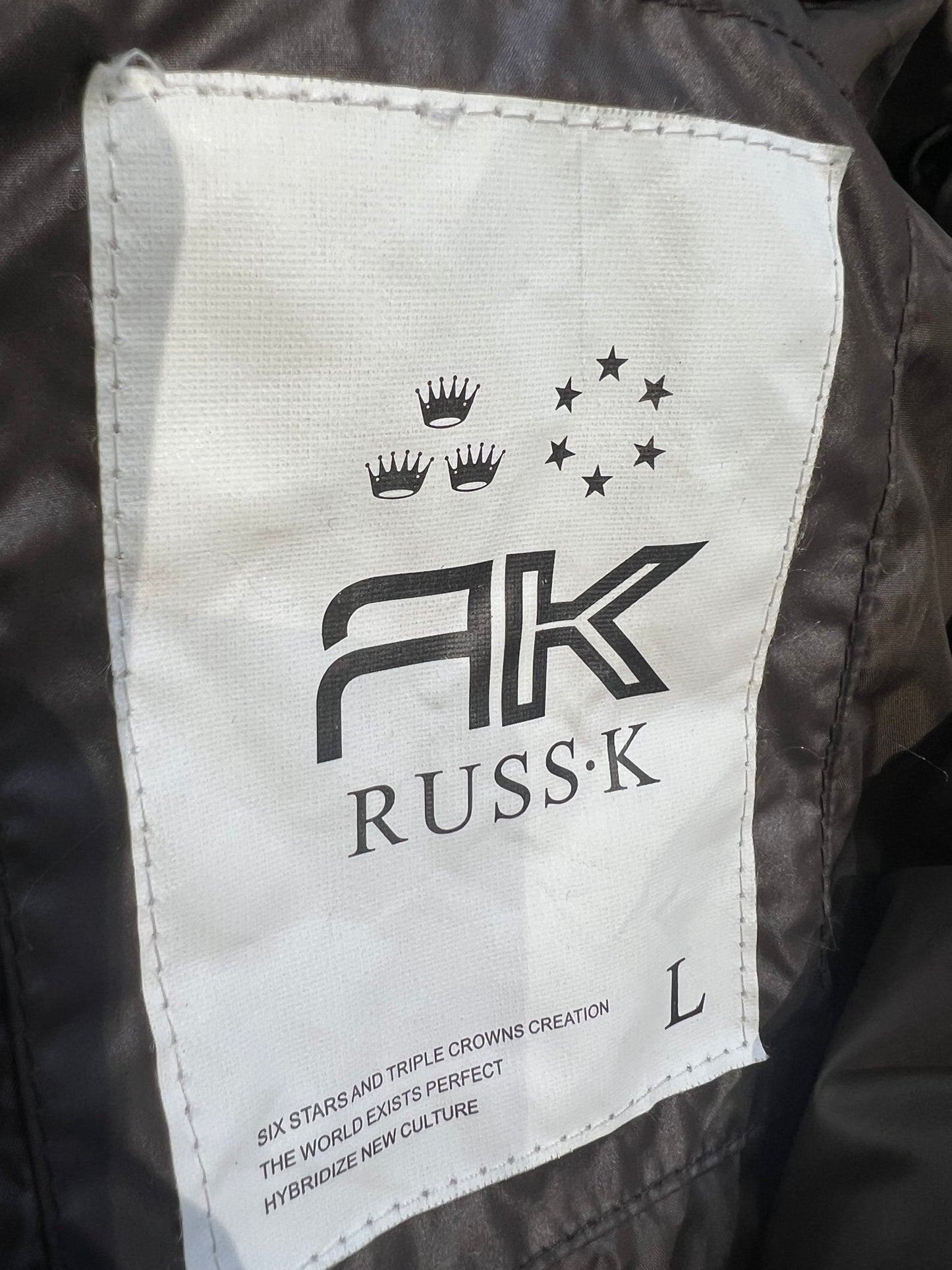 Japanese Russ K Fur Bomber Jacket