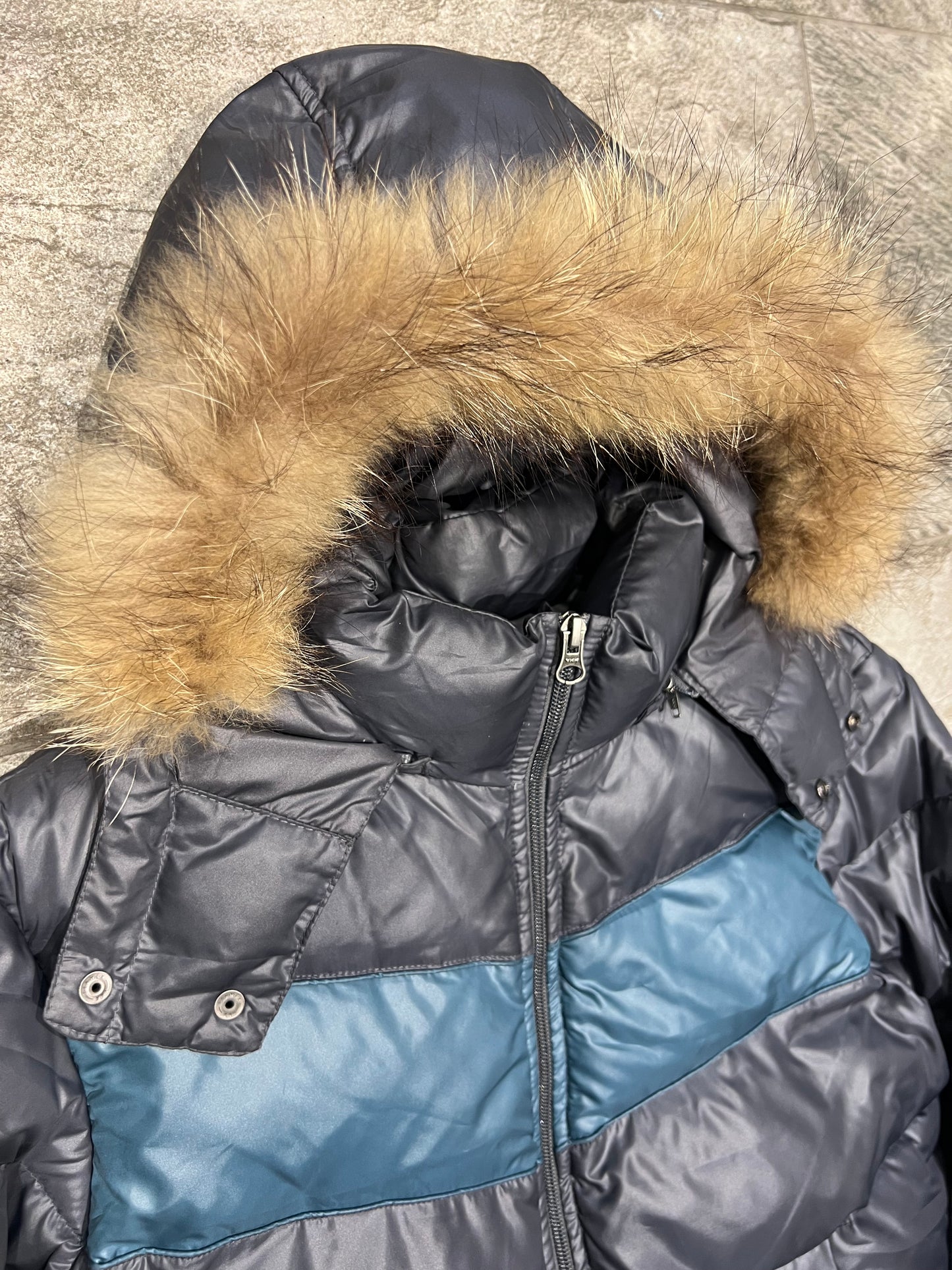 000’s Hitmaker Fur Puffer Jacket (M)