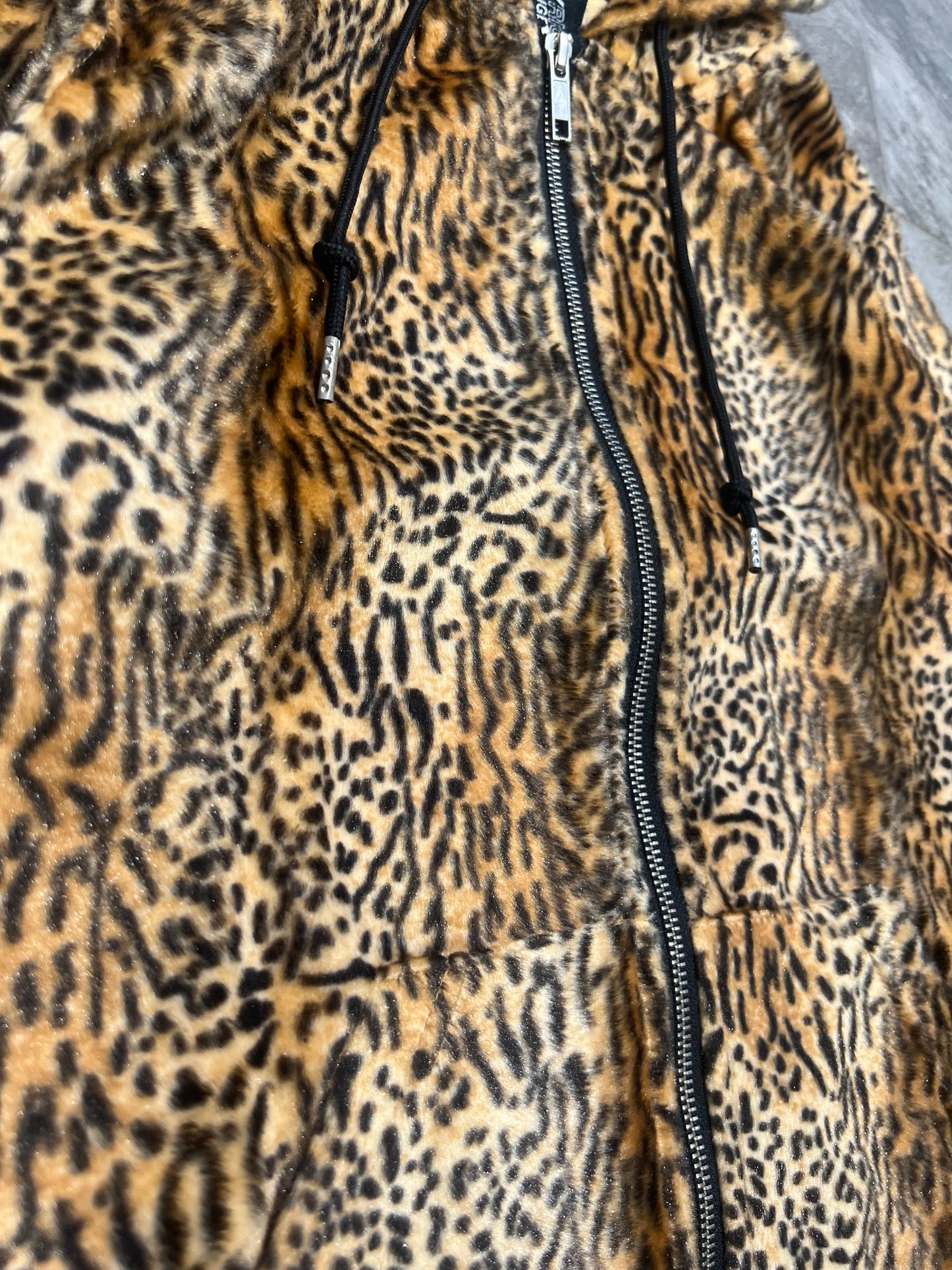 000’s Joyrich Leopard Print Hoodie