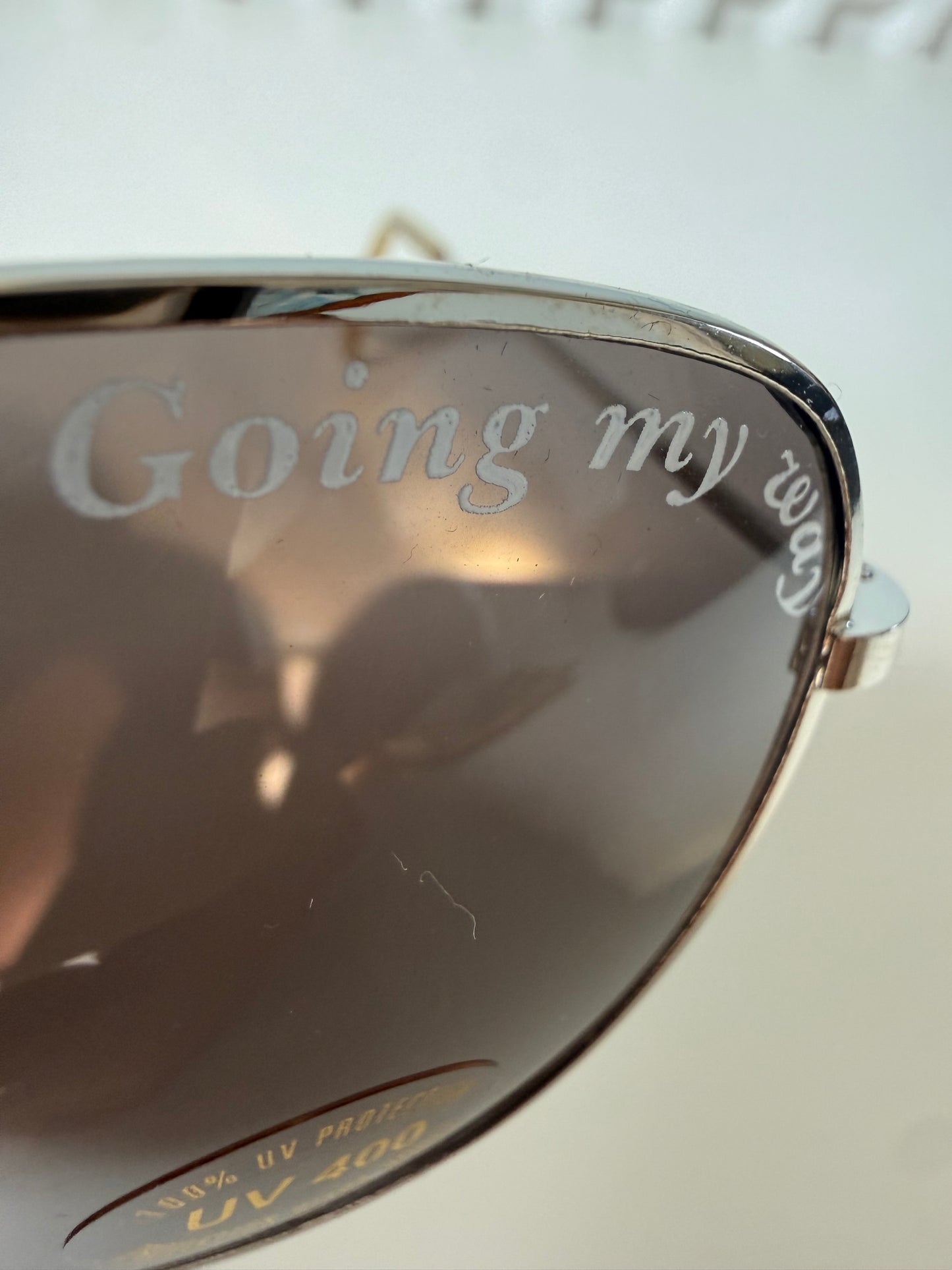 000’s Peace On Mars Aviator Sunglasses