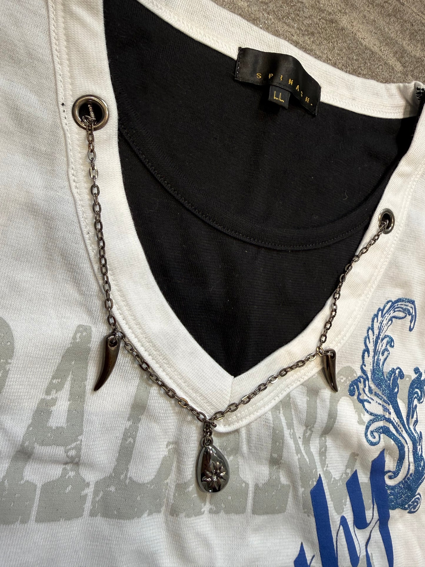 000’s Spinash Chain Tee (L)
