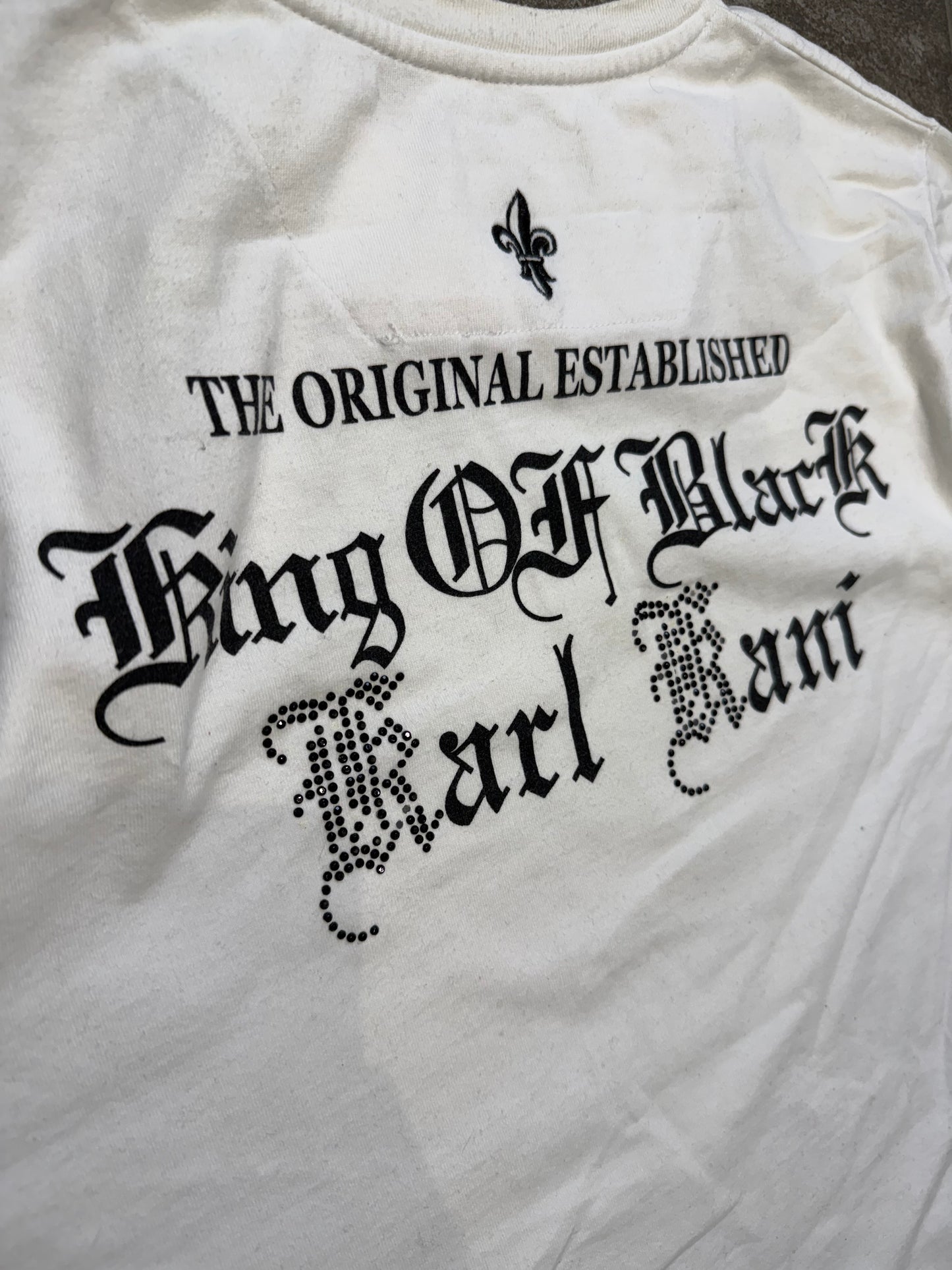000’s Karl Kani V Neck Tee (L)