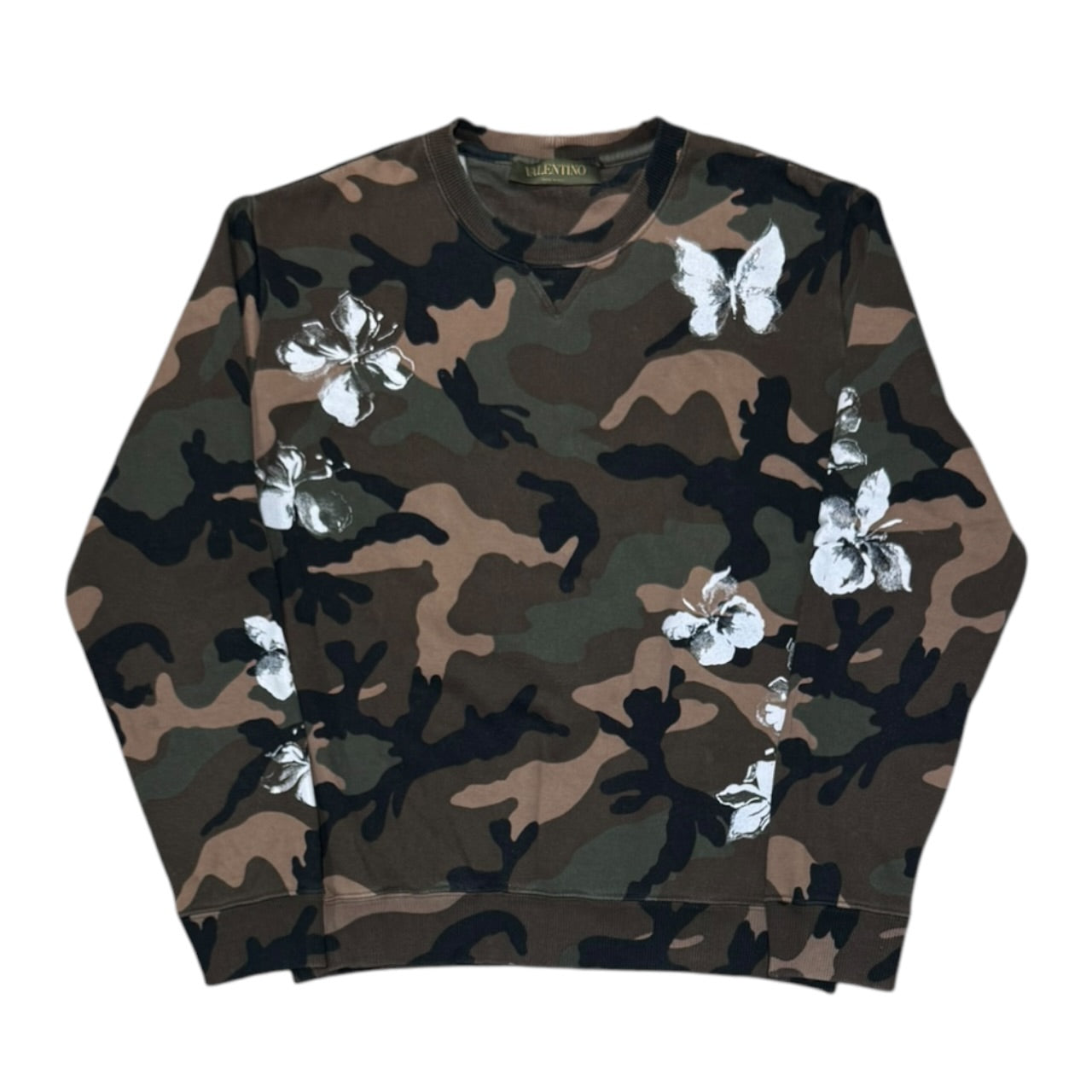 Valentino Mariposa Camo Jumper (S)