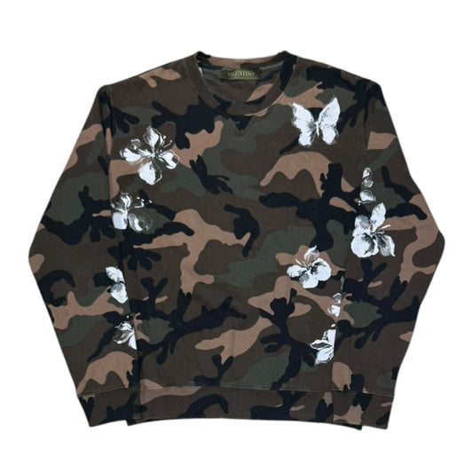 Valentino Mariposa Camo Jumper (S)