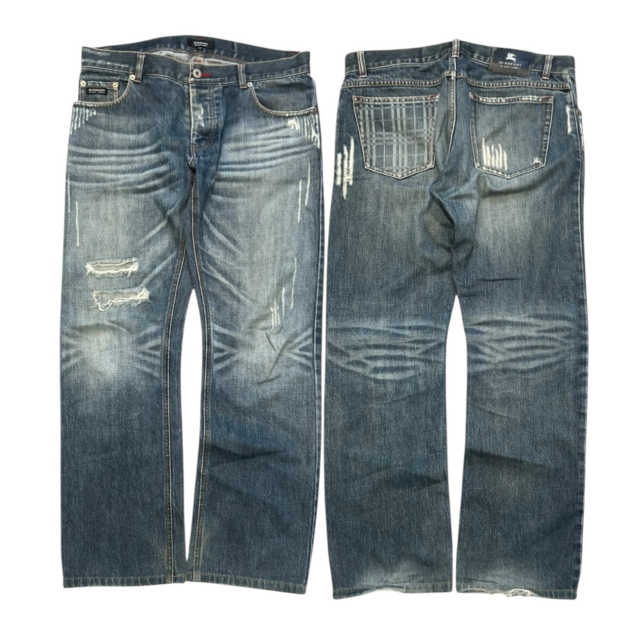 000s Burberry Black Label Denim Jeans