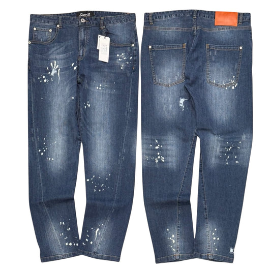 Cavari A Paint Splatter Jeans (33”)