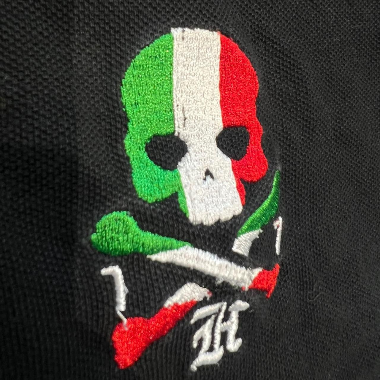 000’s Hydrogen Skull Polo