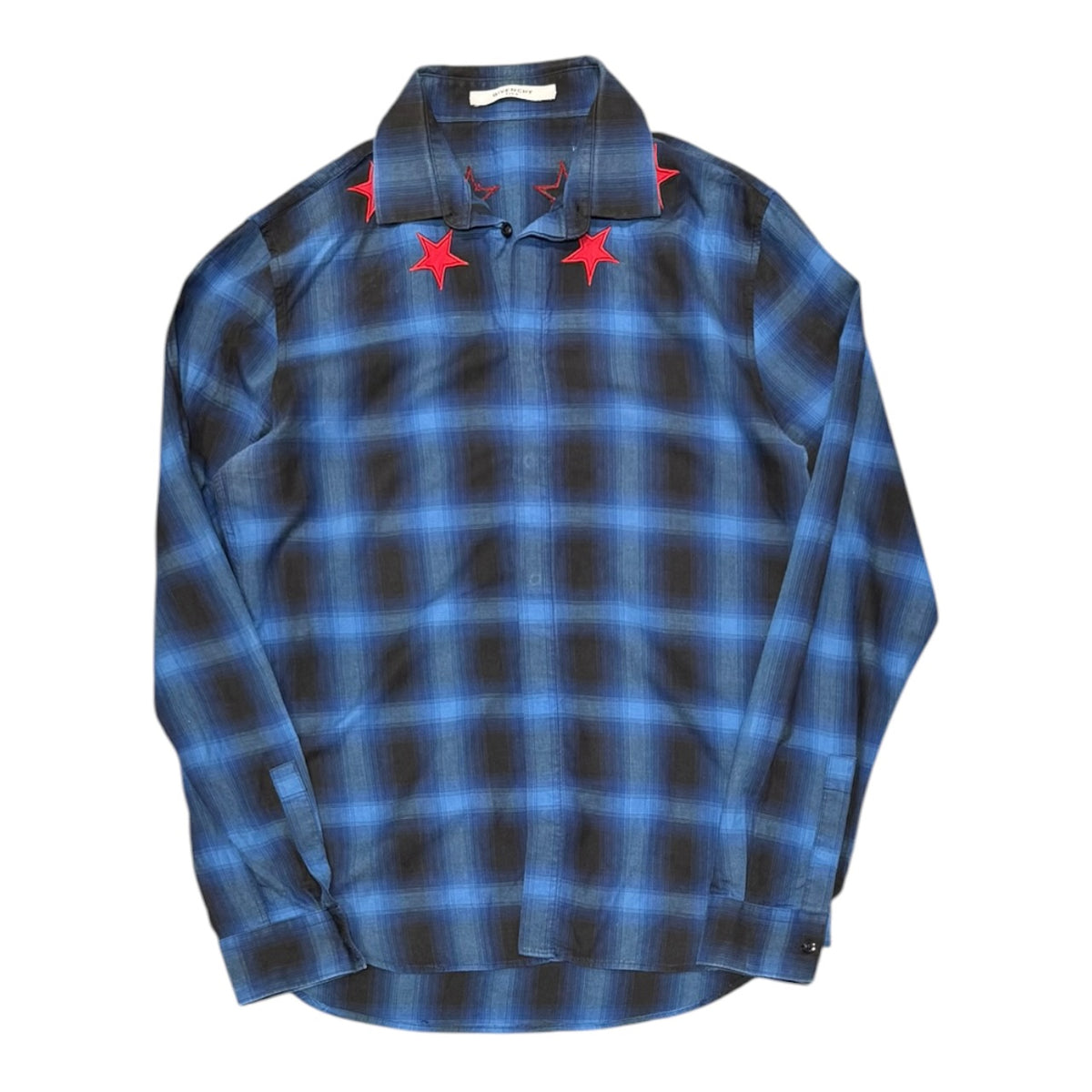 FW17 Givenchy Stars Plaid Flannel (M)