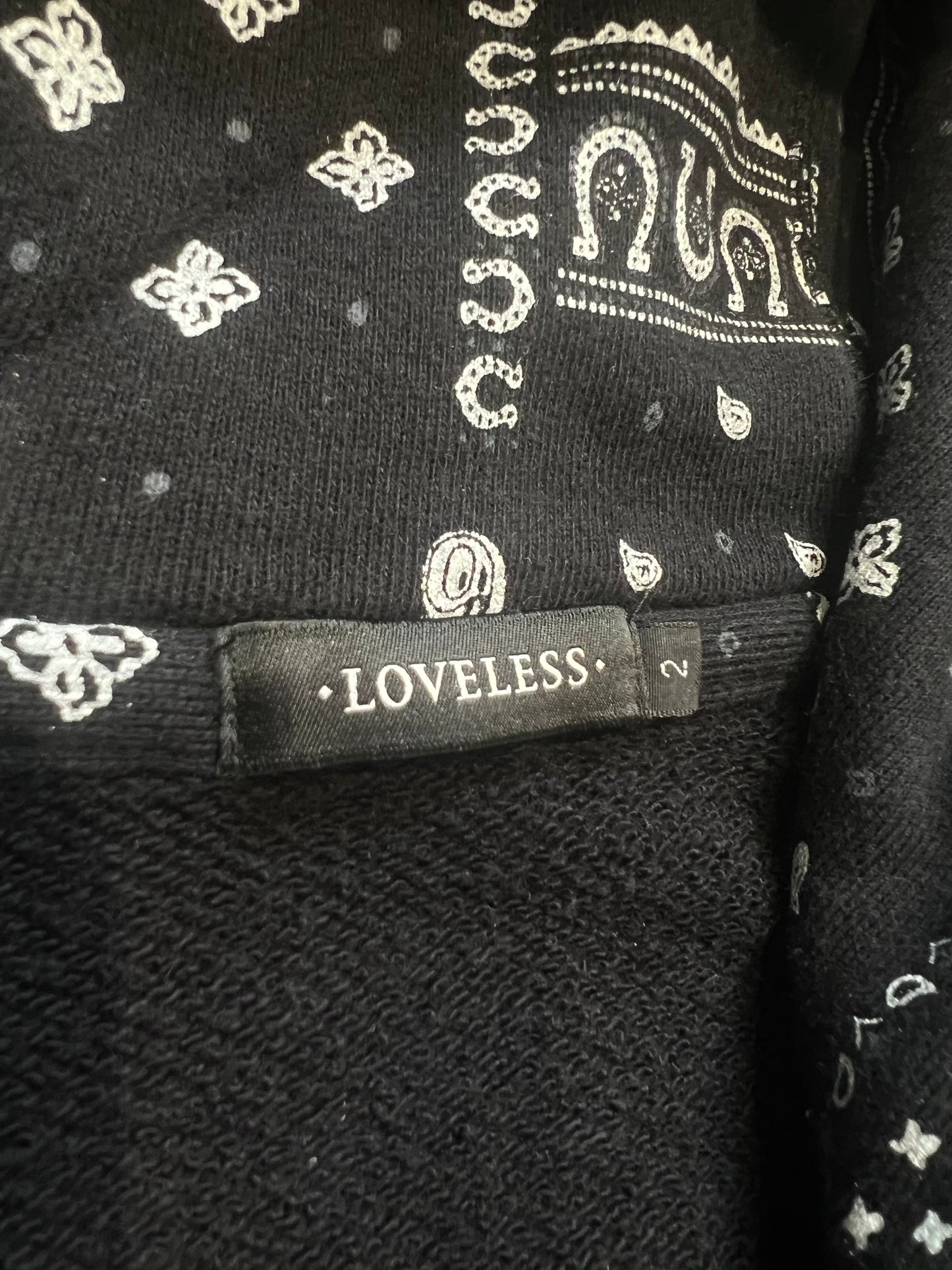 000’s Loveless Zip Up Hoodie