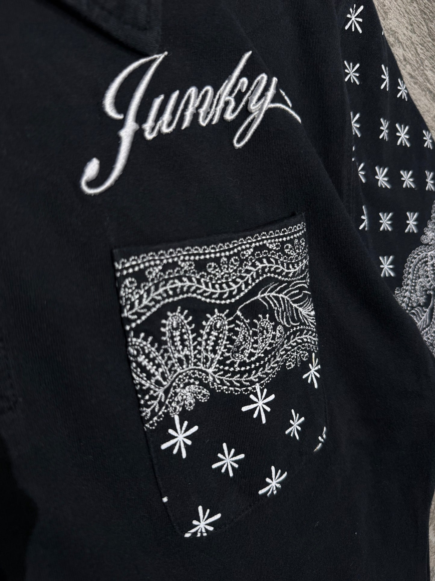 000’s Junk Paisley Polo (M)