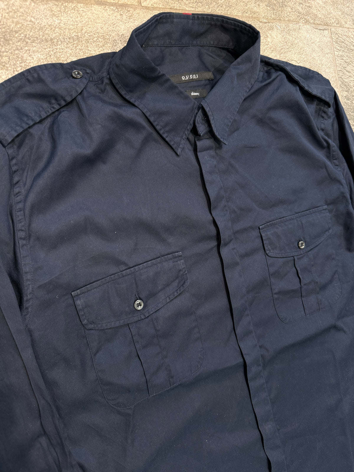 Gucci By Tom Ford Military Shirt (M)