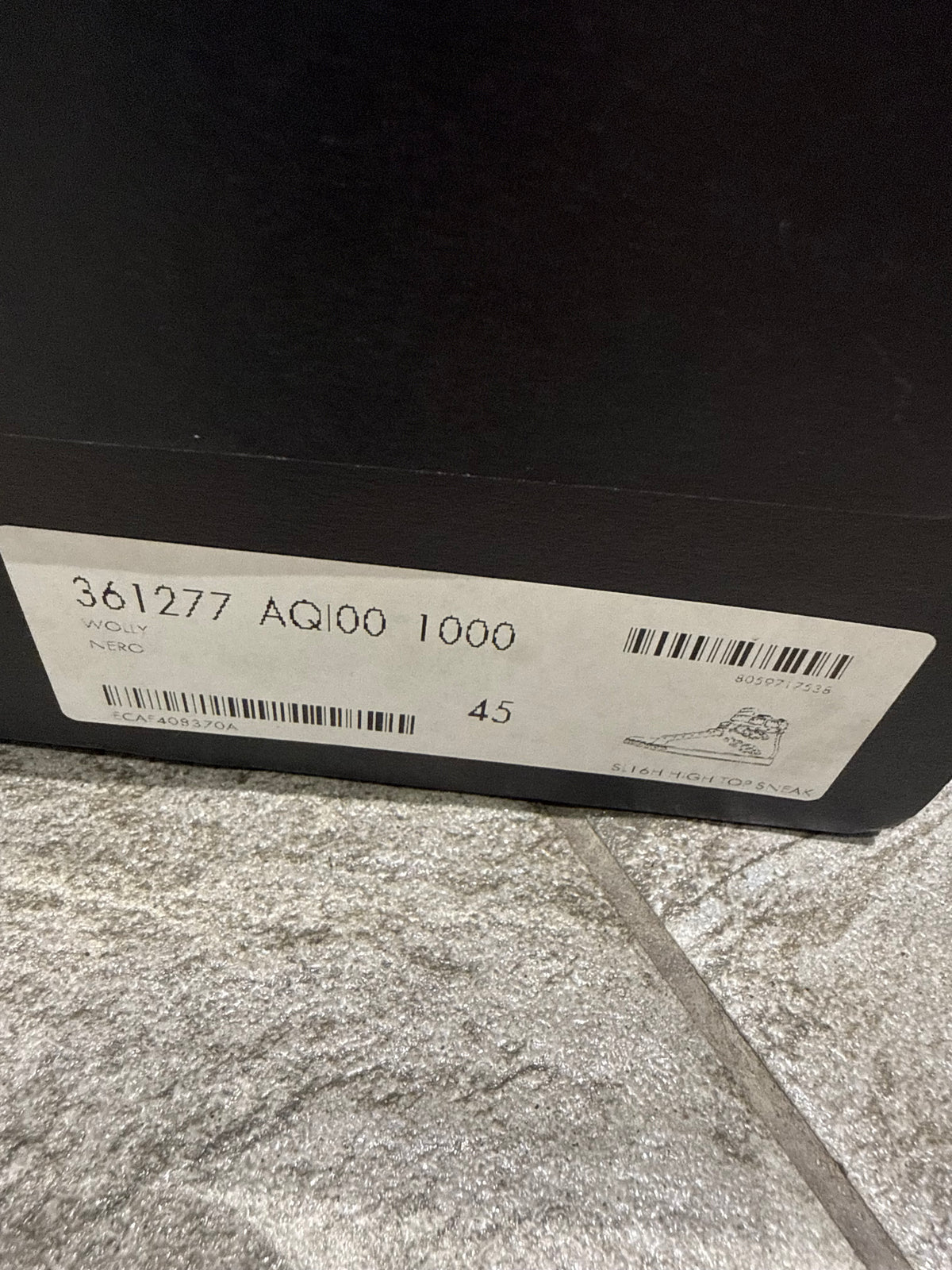 Saint Laurent SL16H Belted Studded High Tops (EU 45 - UK 11)