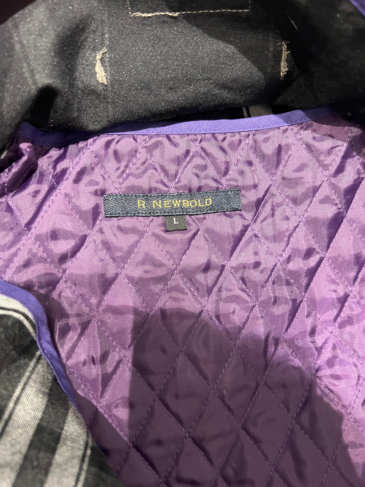 Vintage R.Newbold Checkered Jacket