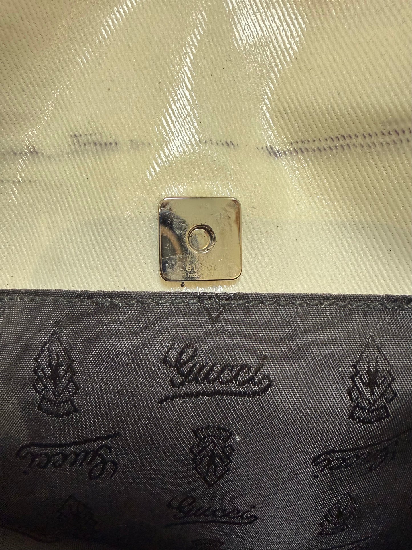 Vintage Gucci Hysteria Crest Messenger Bag