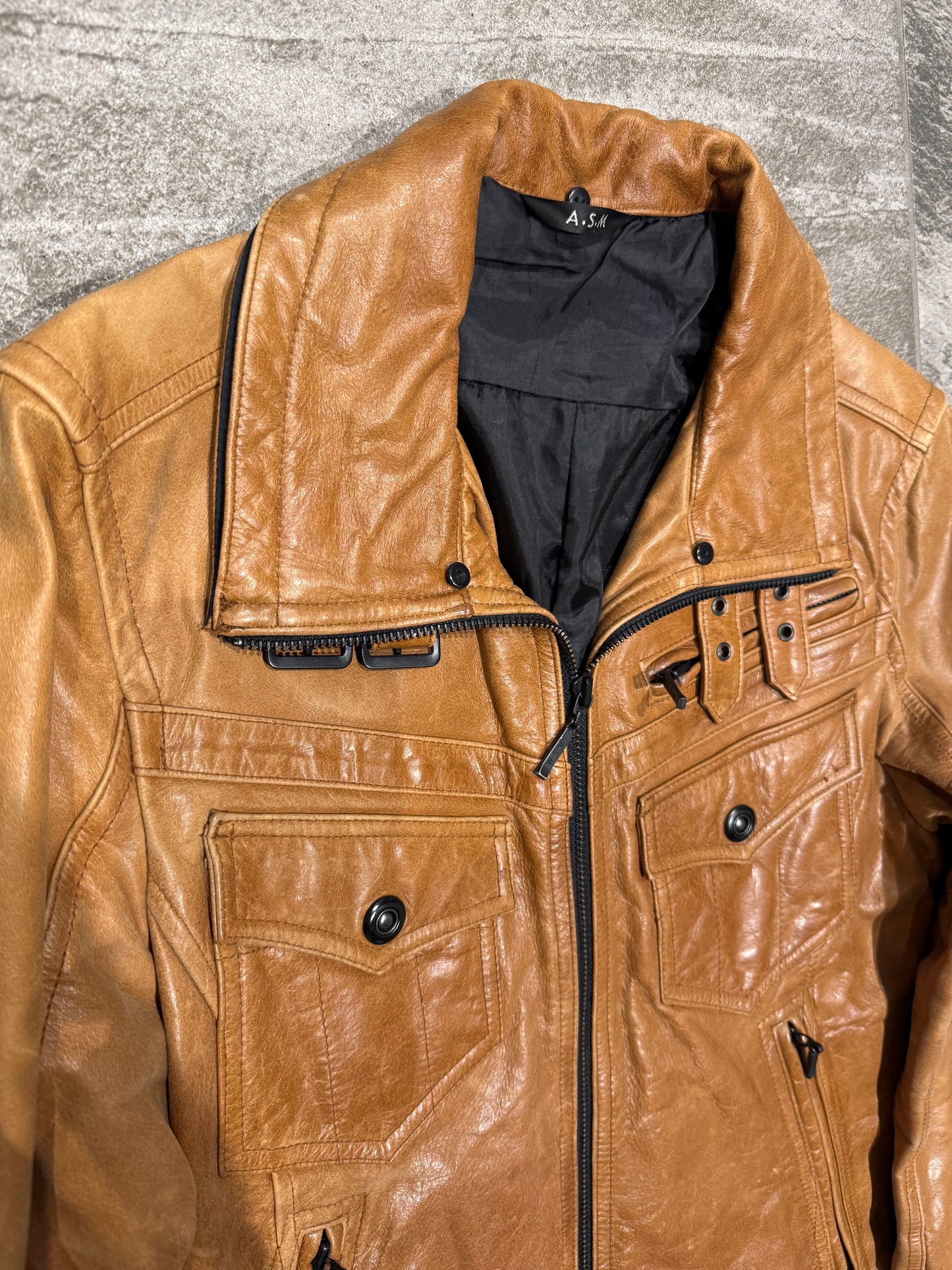 000’s ASM Leather Jacket