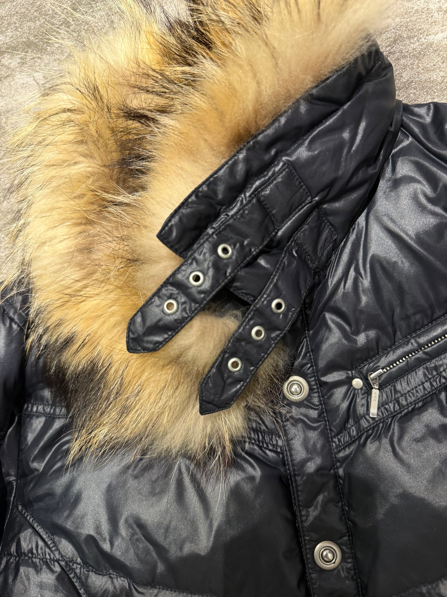 000’s ASM Fur Collar Puffer (S)