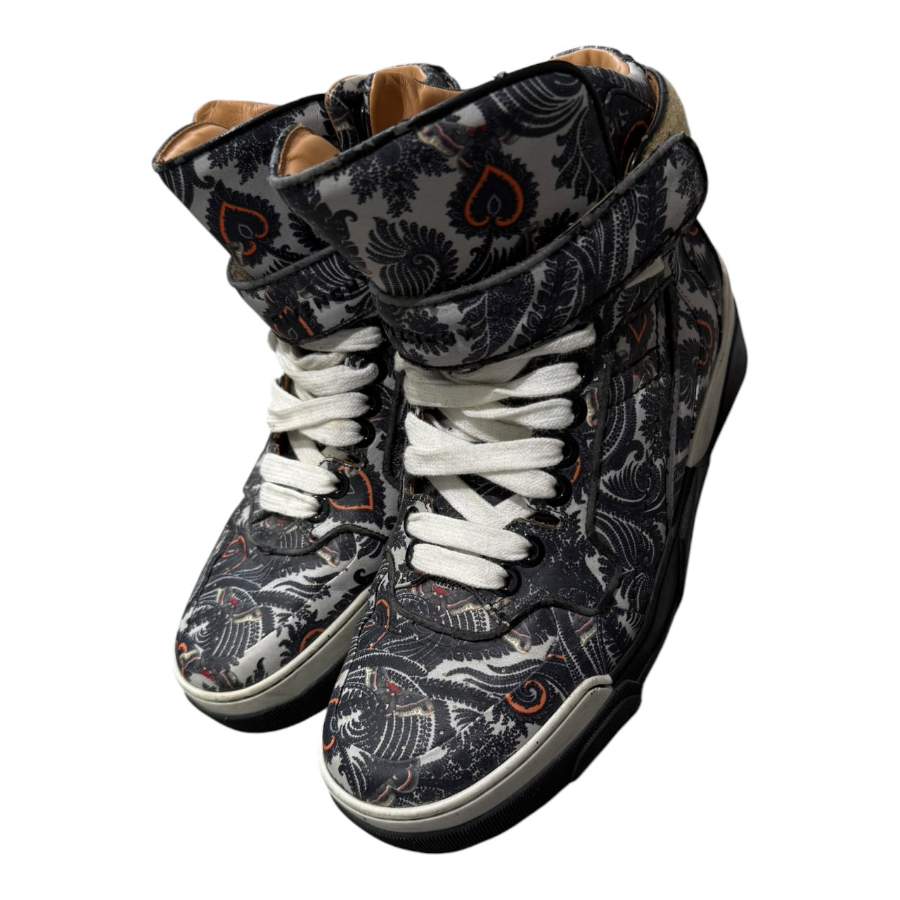 Givenchy Tyson Paisley Moth High Tops (EU 41 - UK 7) Fits 7.5