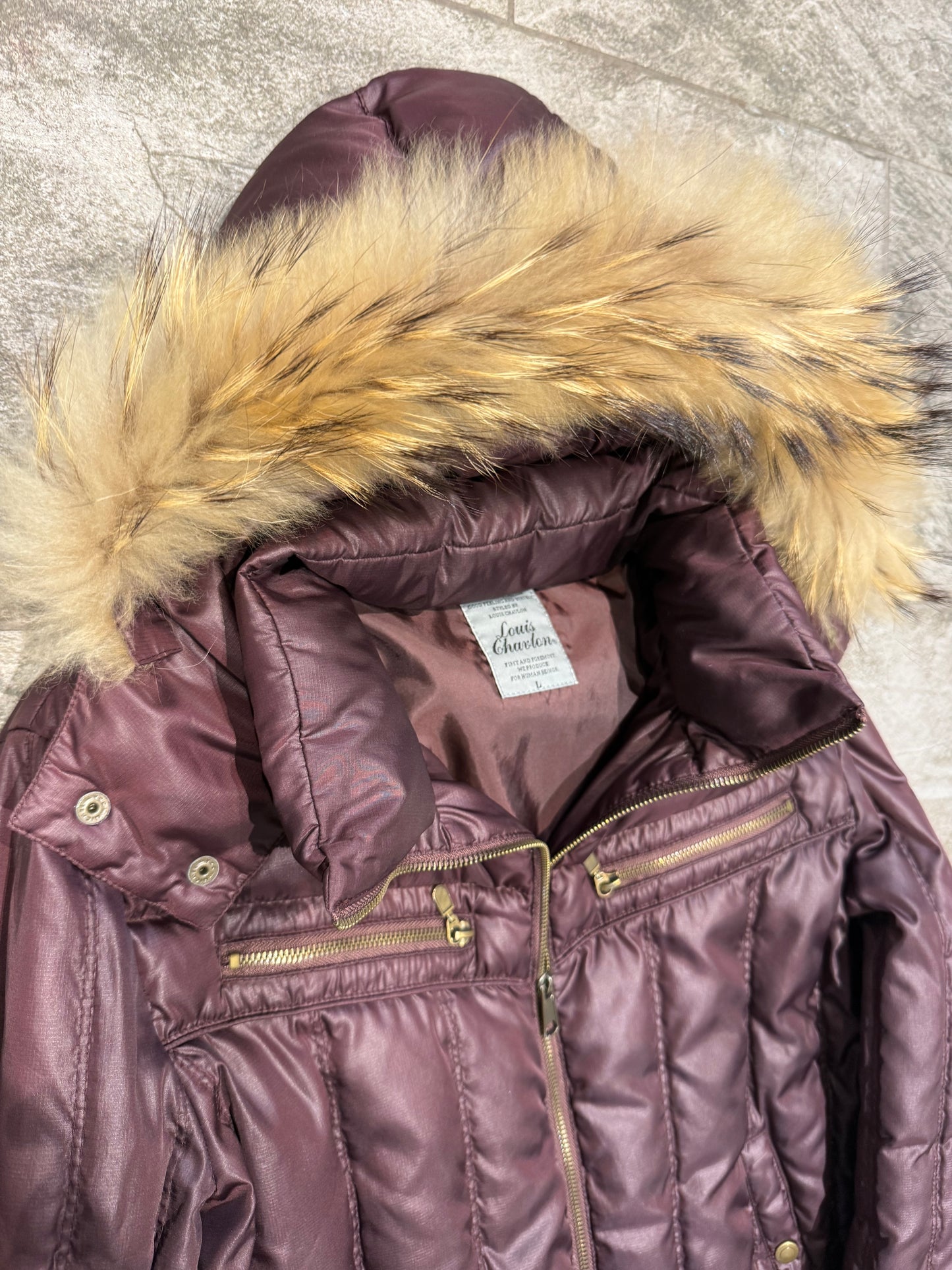 000’s Louis Charlon Fur Puffer (M)