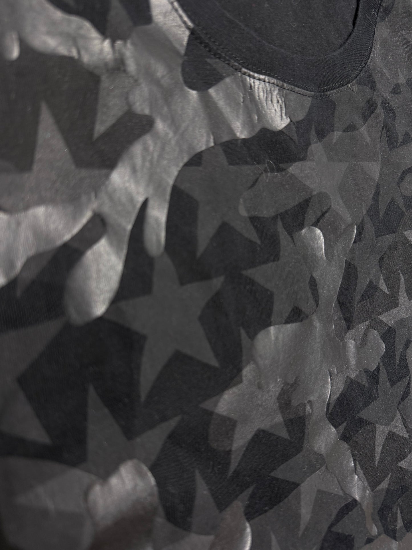 Valentino Garavani Studded Camo Stars Tee (L)