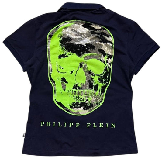 000’s Philipp Plein Homme Skull Polo