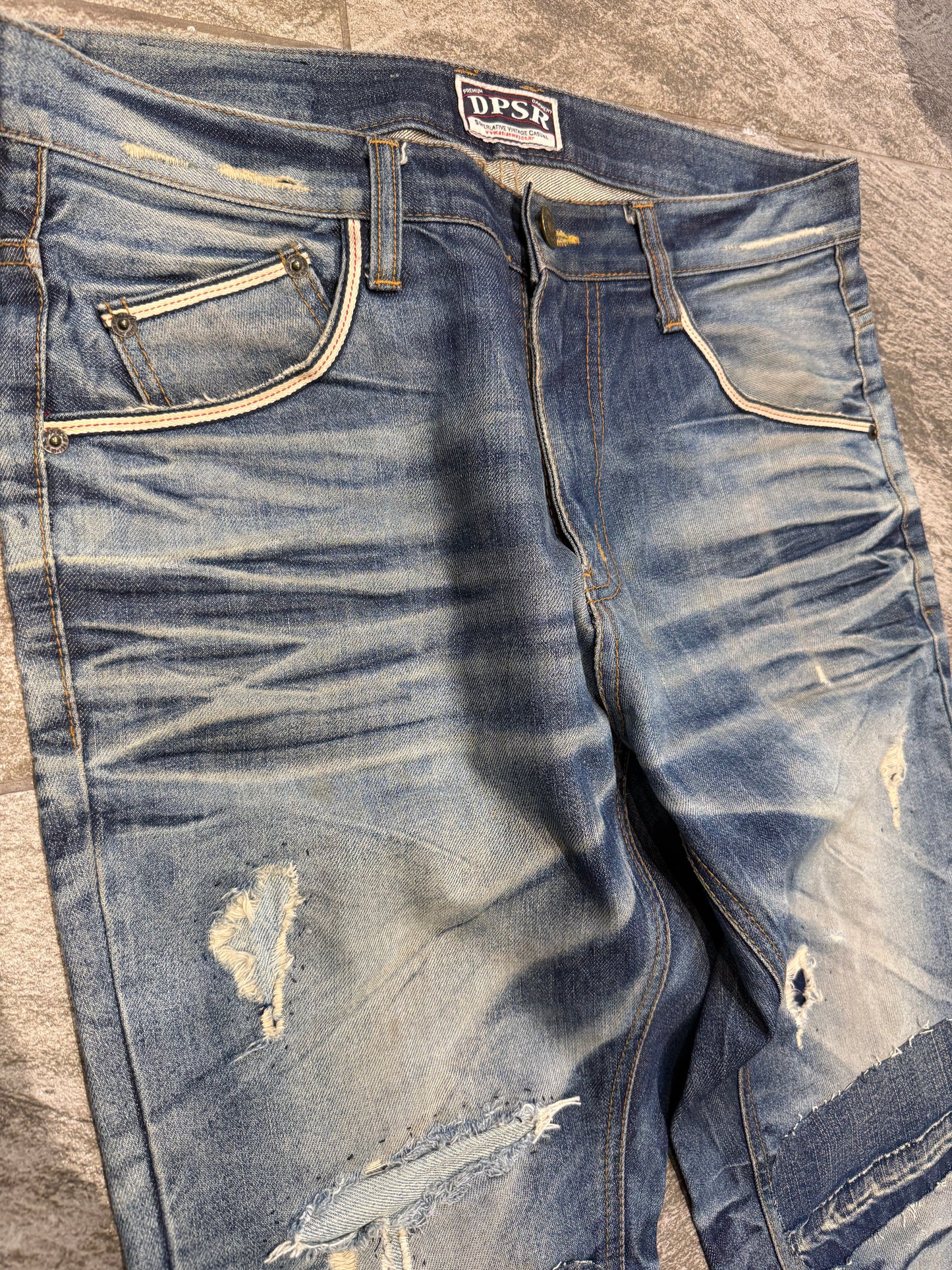 000’s DPSR Distressed Bootcut Jeans (34”)