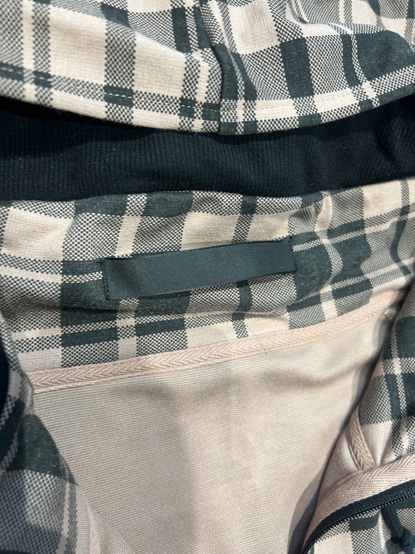 000’s Japanese Plaid/Checkered Bono Hoodie