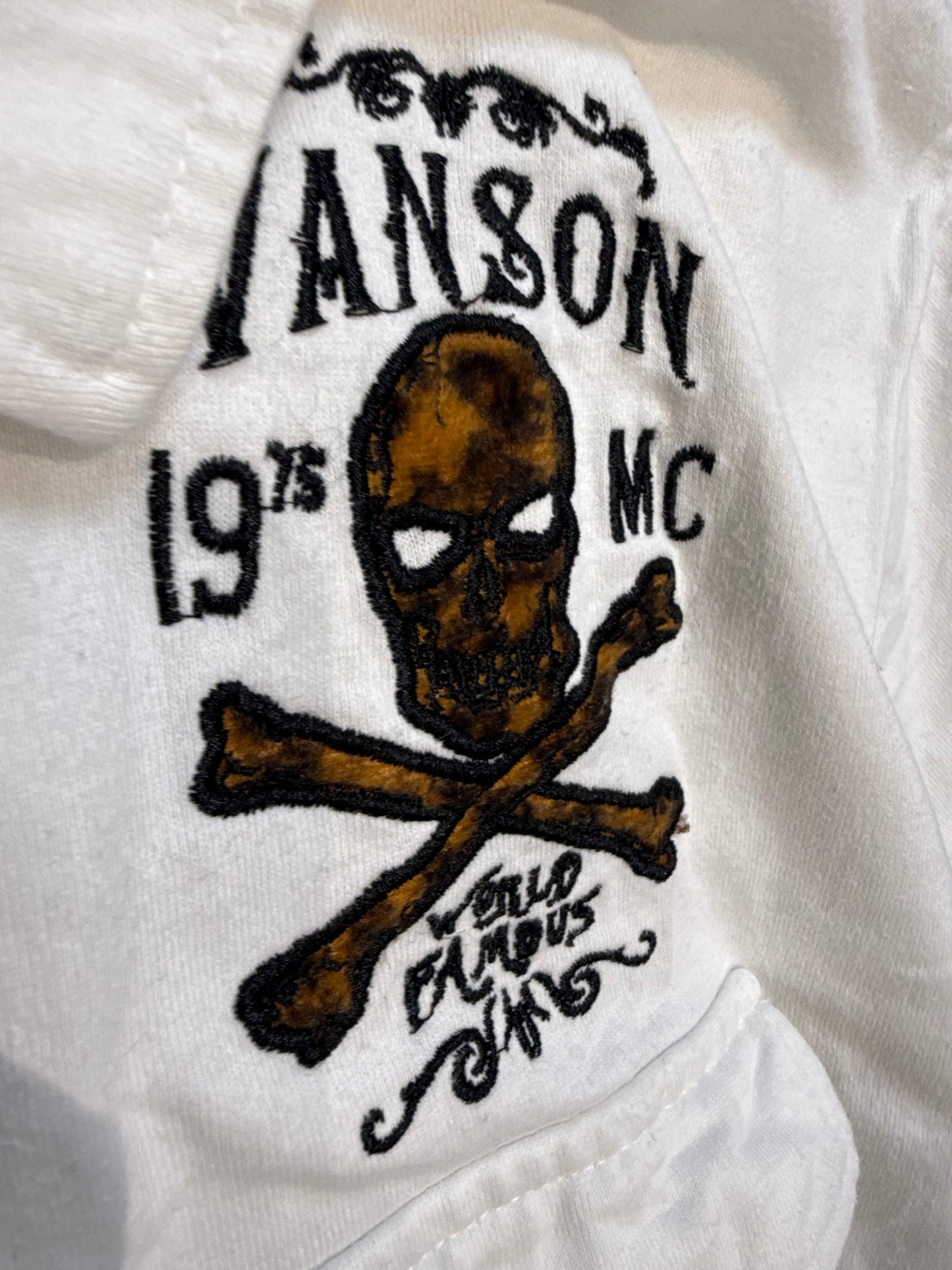000’s Vanson Skull Polo (L)
