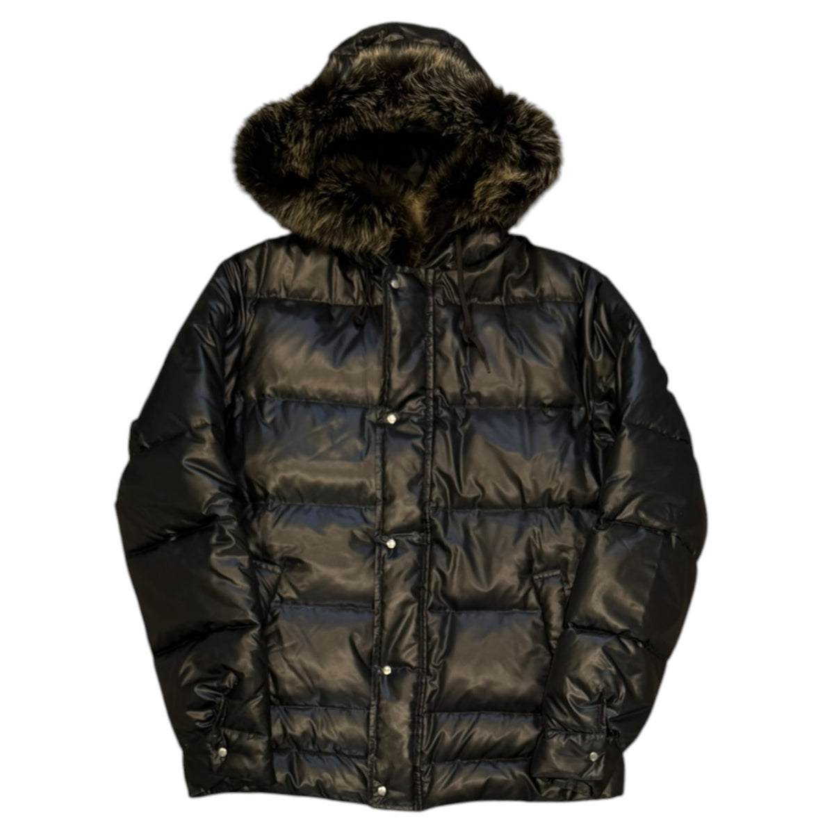 000’s Japanese Fox Fur Puffer (L)