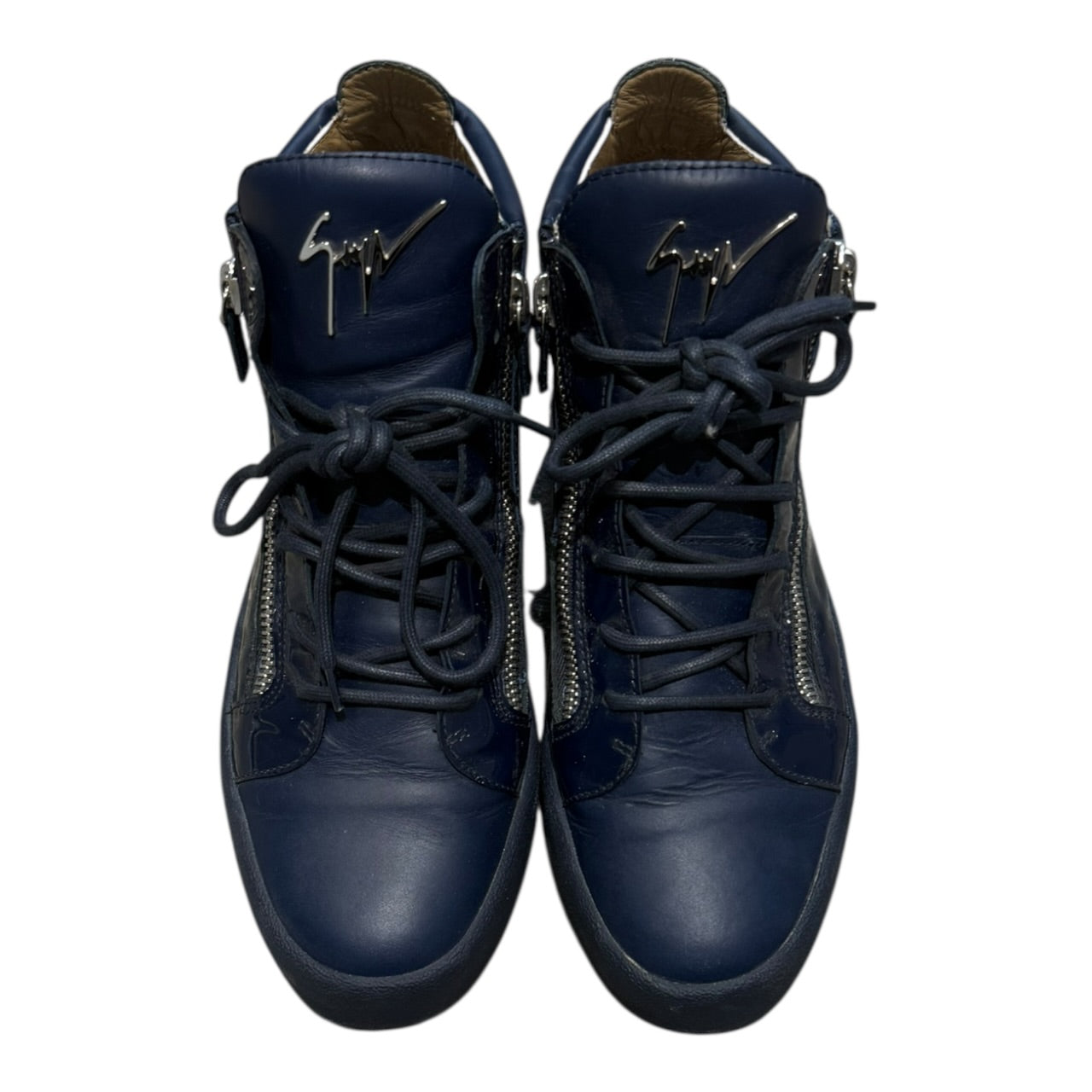 Giuseppe Patent Leather High Tops (EU 44 - UK 10)