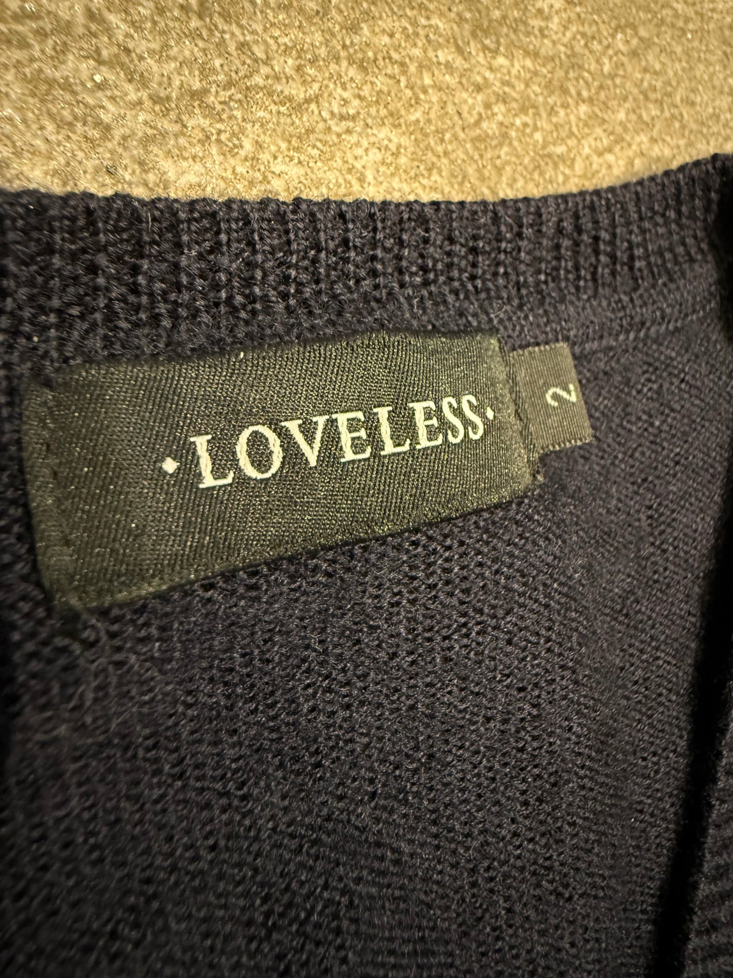 000’s Loveless Union Jack Jumper (S)