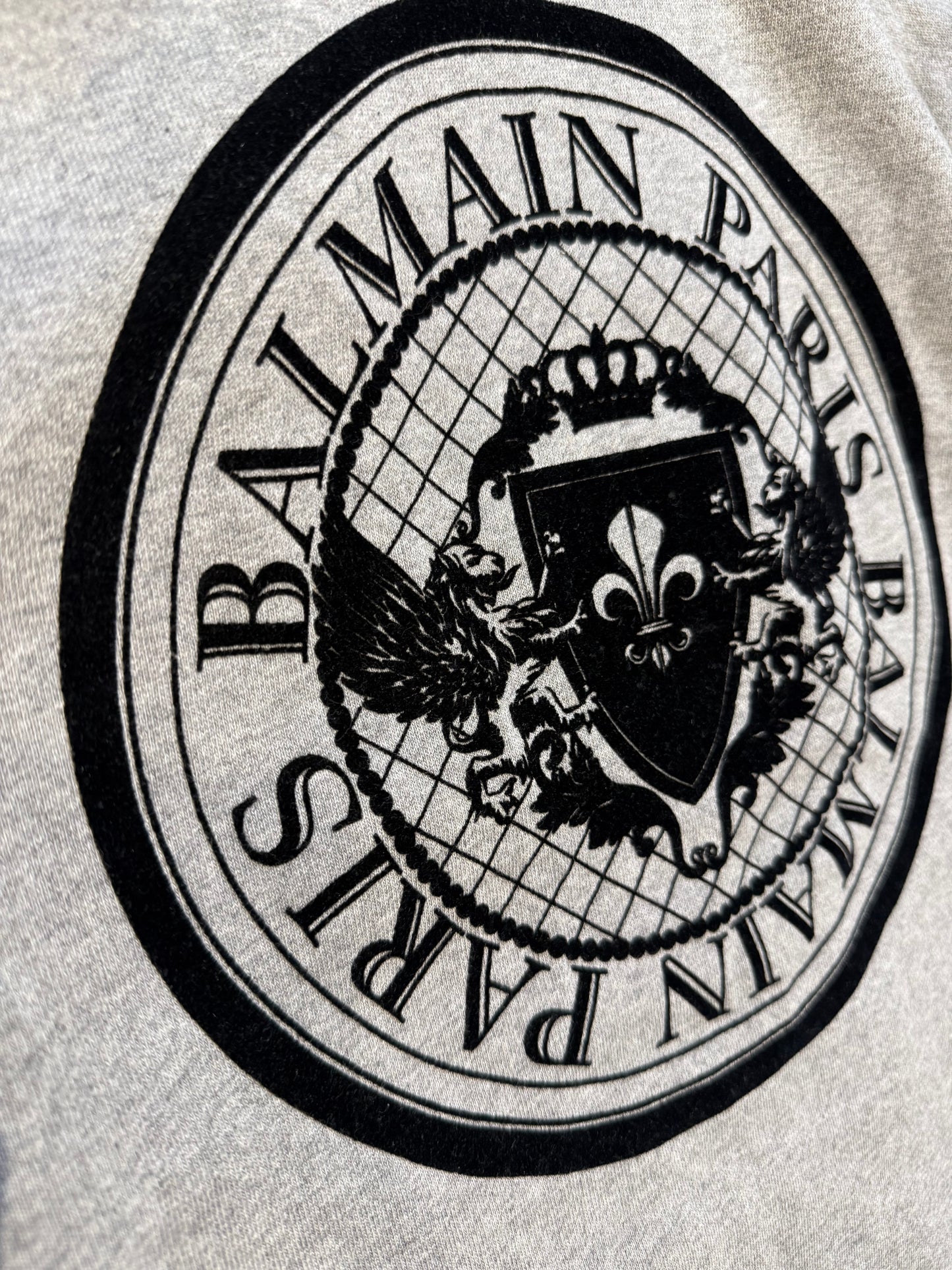 Balmain Side Zip Hoodie (M)