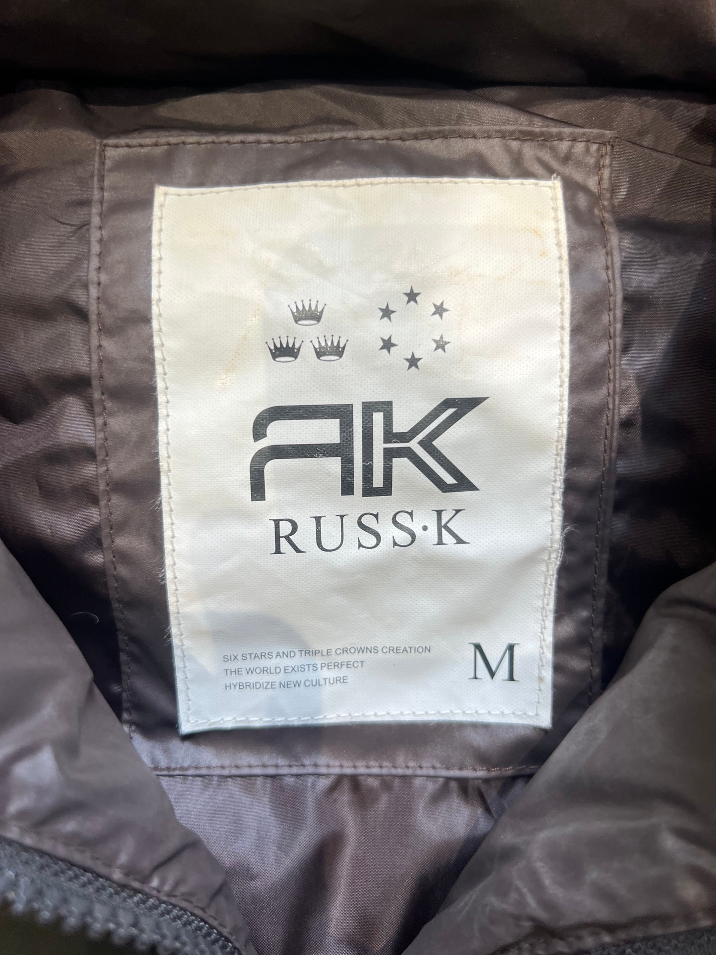 Japanese Russ K Fur Puffer Jacket/Gilet