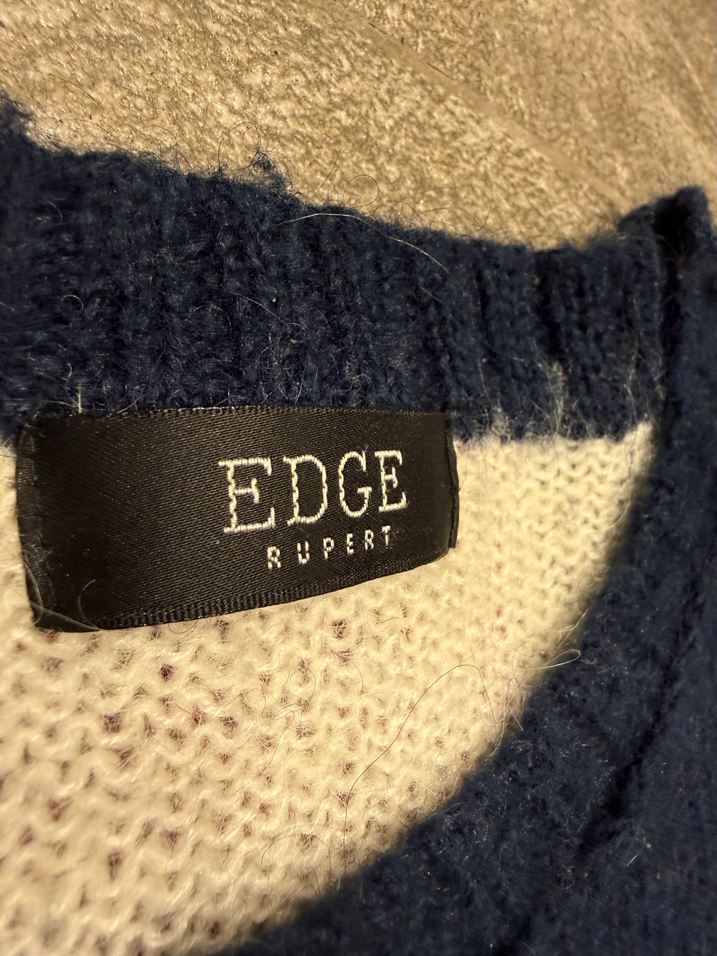 Edge Union Jack Knit Jumper (XS)