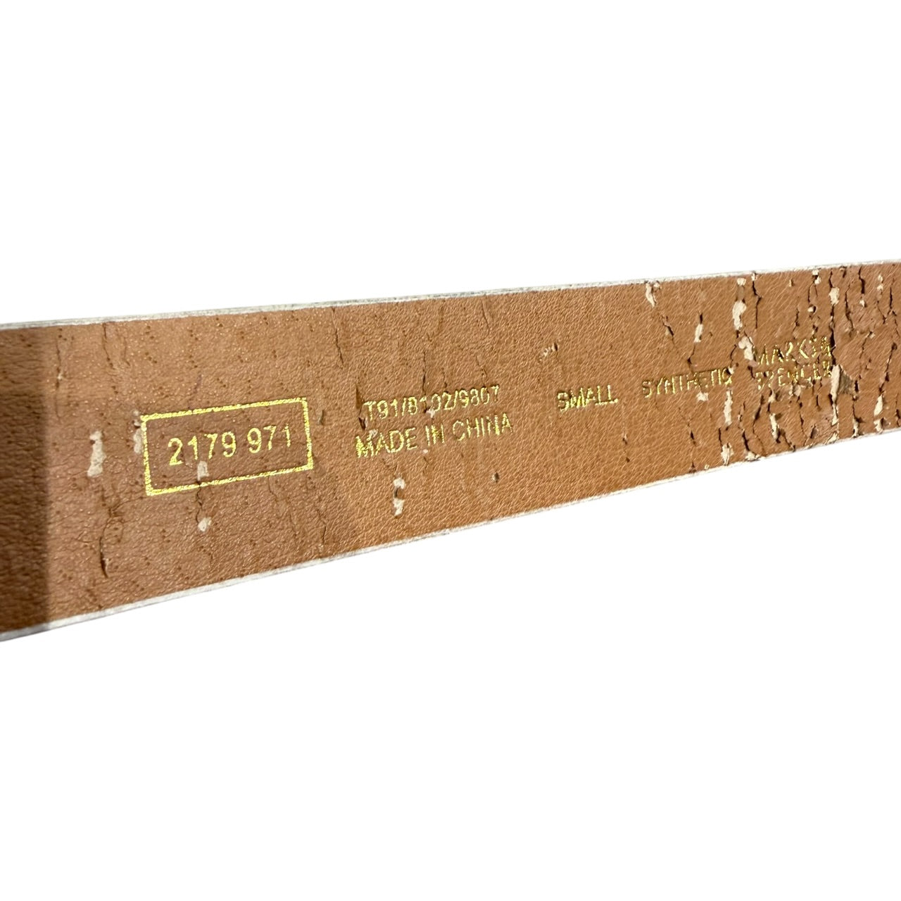 2012 England Belt