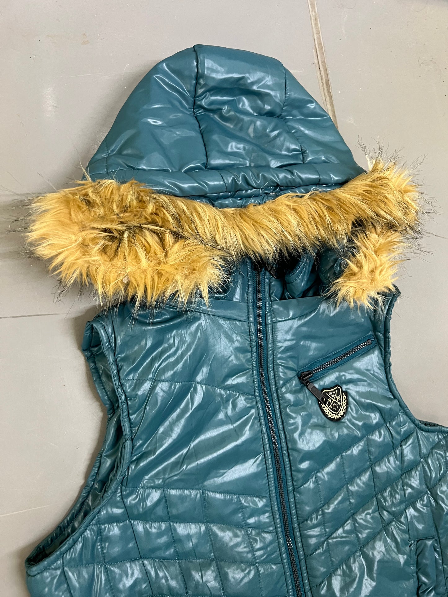 000’s Russ K Fur Hood Gilet