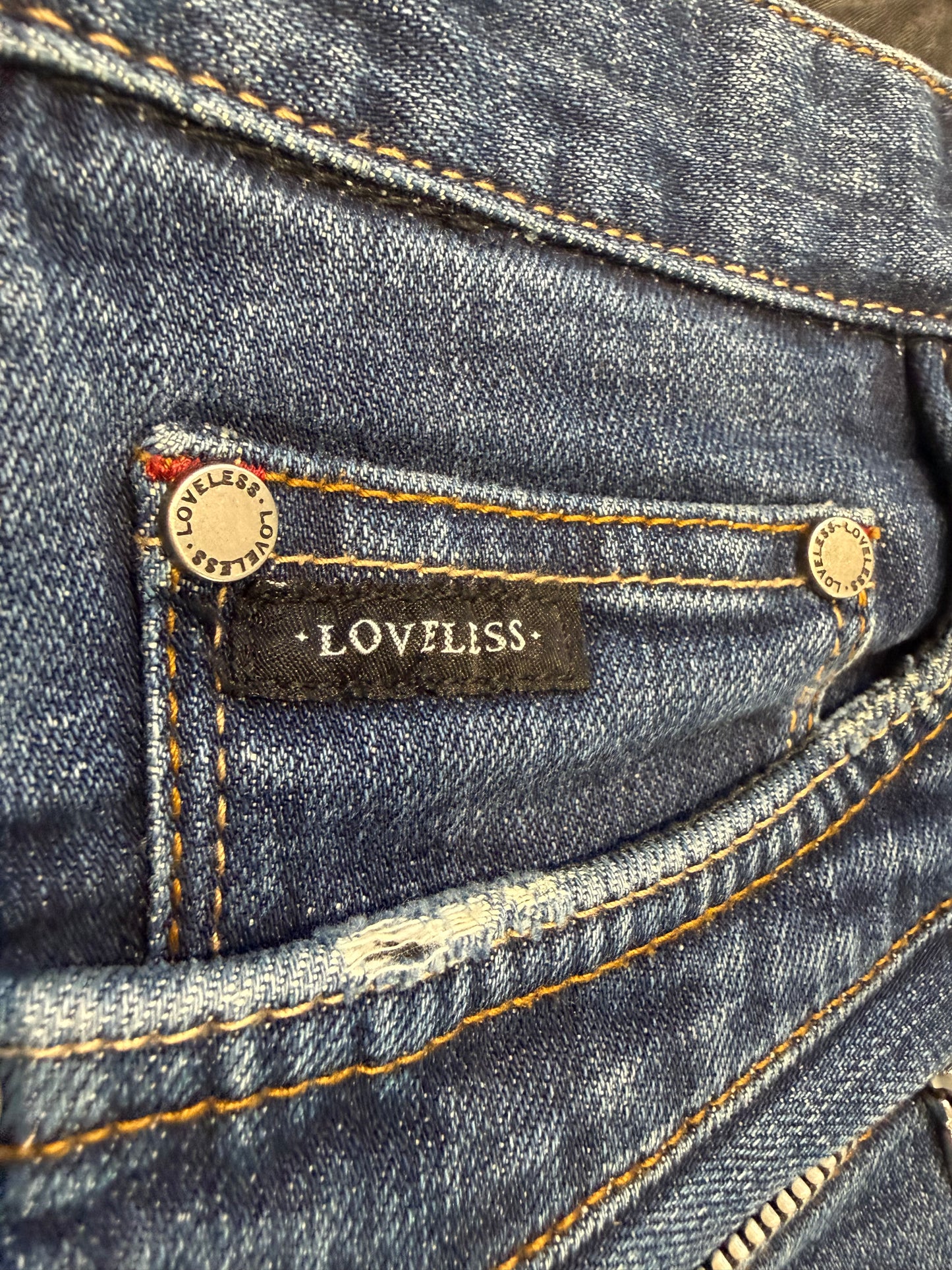 000’s Loveless Skull Jeans (30”)