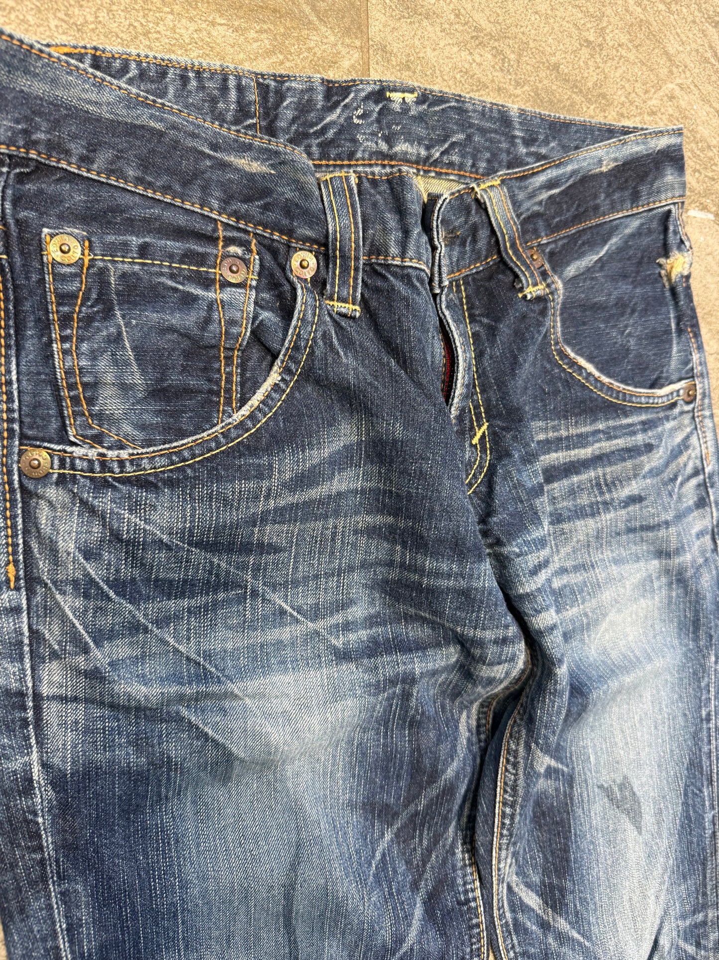 000’s Edwin Blue Trip 503 Jeans (30”)