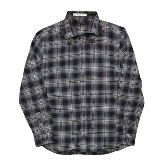 Givenchy Plaid Stars Flannel (L)
