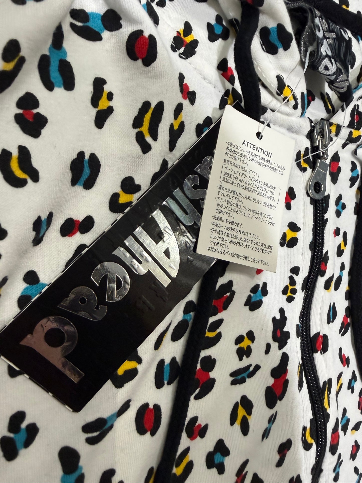 000’s Clash Ahead Leopard Hoodie (XS)