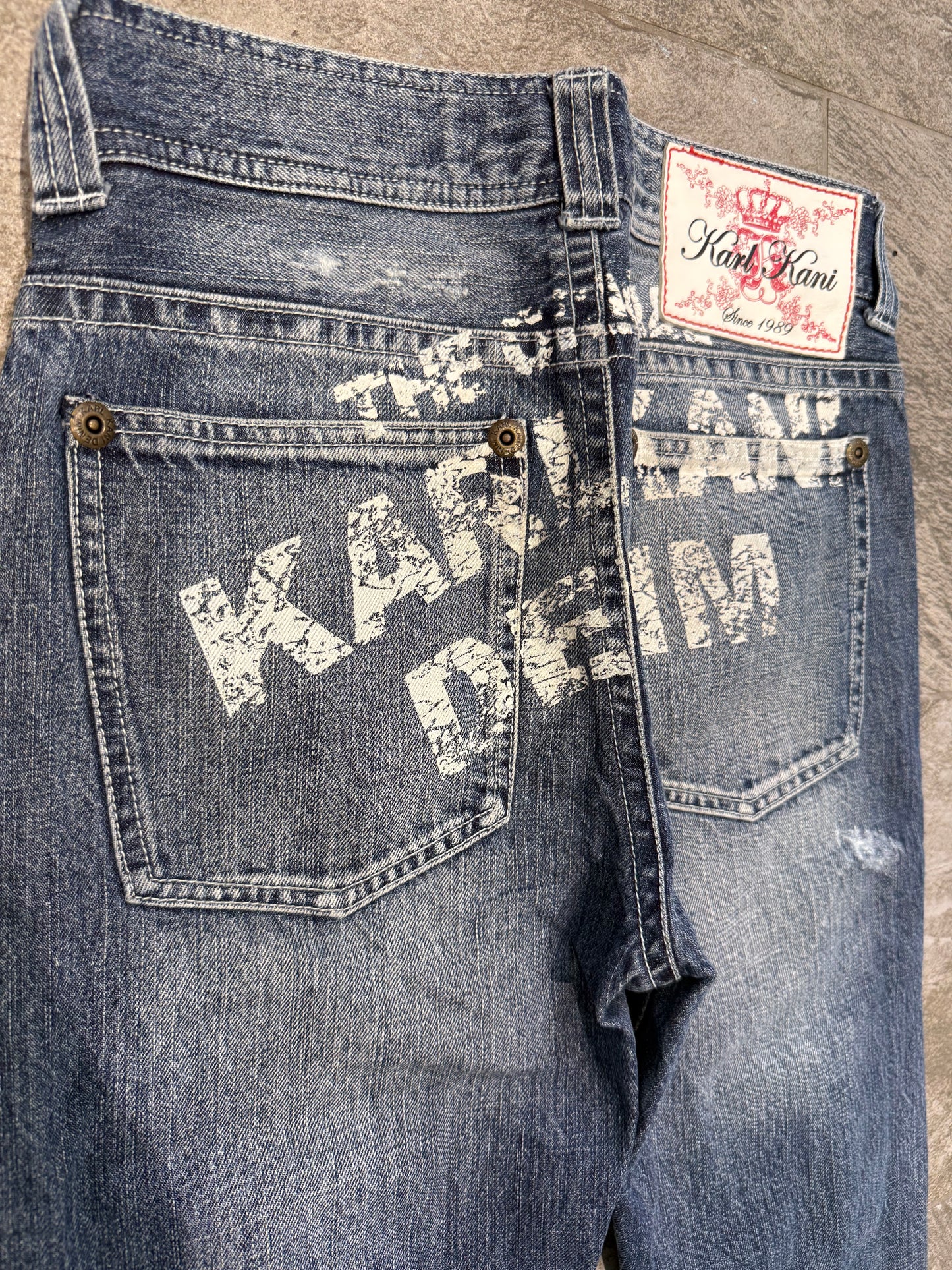 000’s Karl Kani Distressed Jeans (30”)