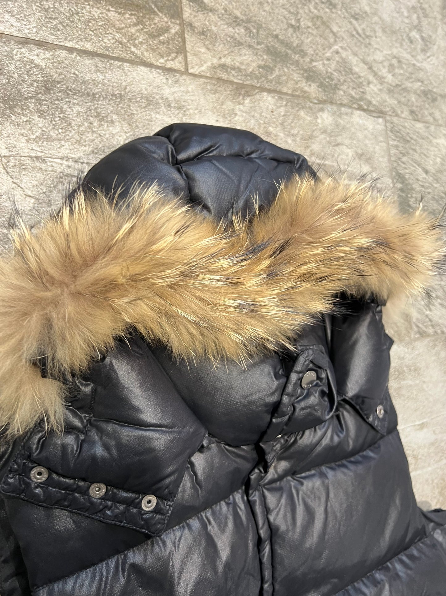 000’s Camp7 Fur Hood Gilet (M)