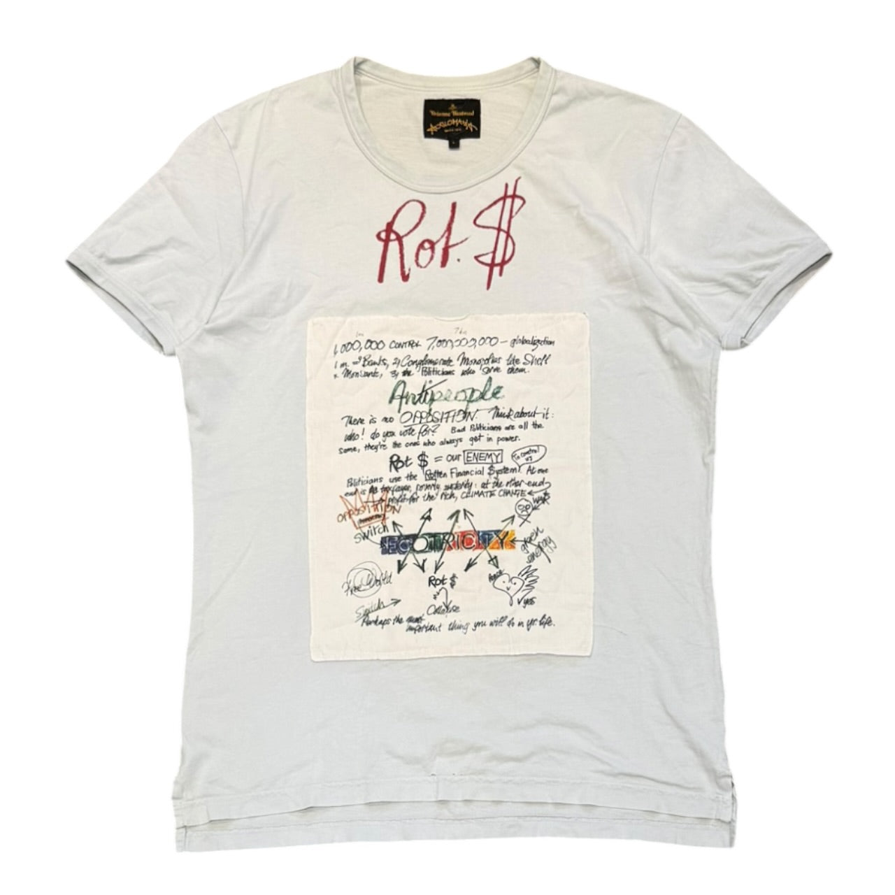 Vivienne Westwood Anglomania Patchwork Tee (L)