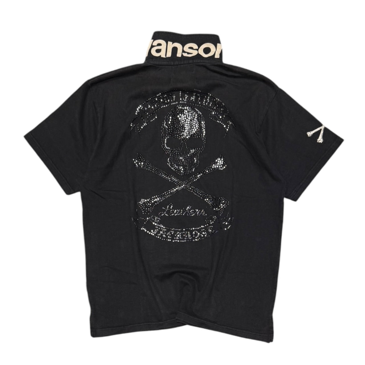 000’s Jackrose X Vanson Skull Polo (M)